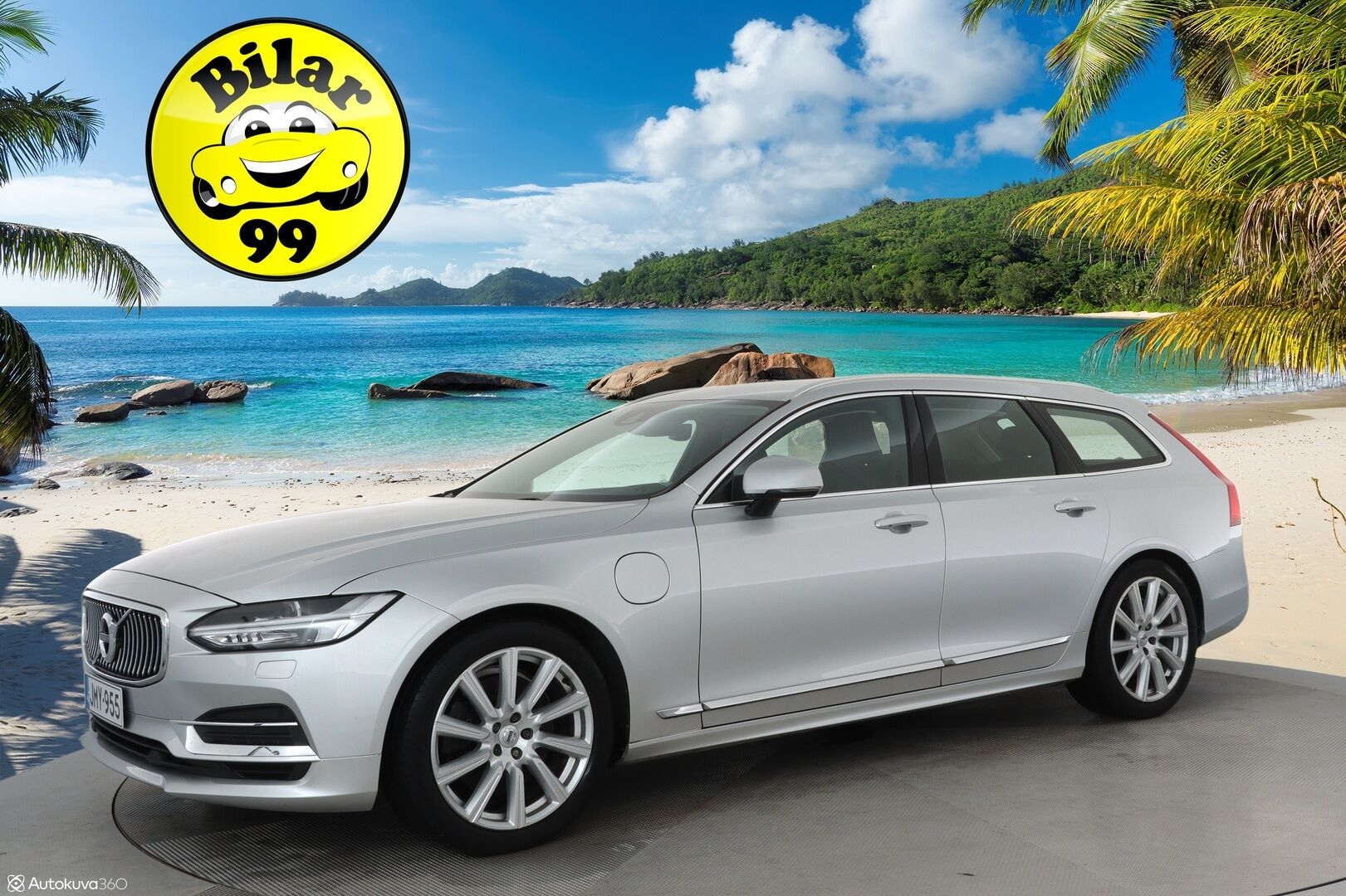 Volvo V90 2020 T8 Inscription ** Webasto / Adapt.Vakkari / P.Tutkat / LED-valot / Sporttipenkki Muistilla / Navi / KeylessGO ** - 2x Renkaat / Merkkihuollettu / Akku Kuntotarkistettu!