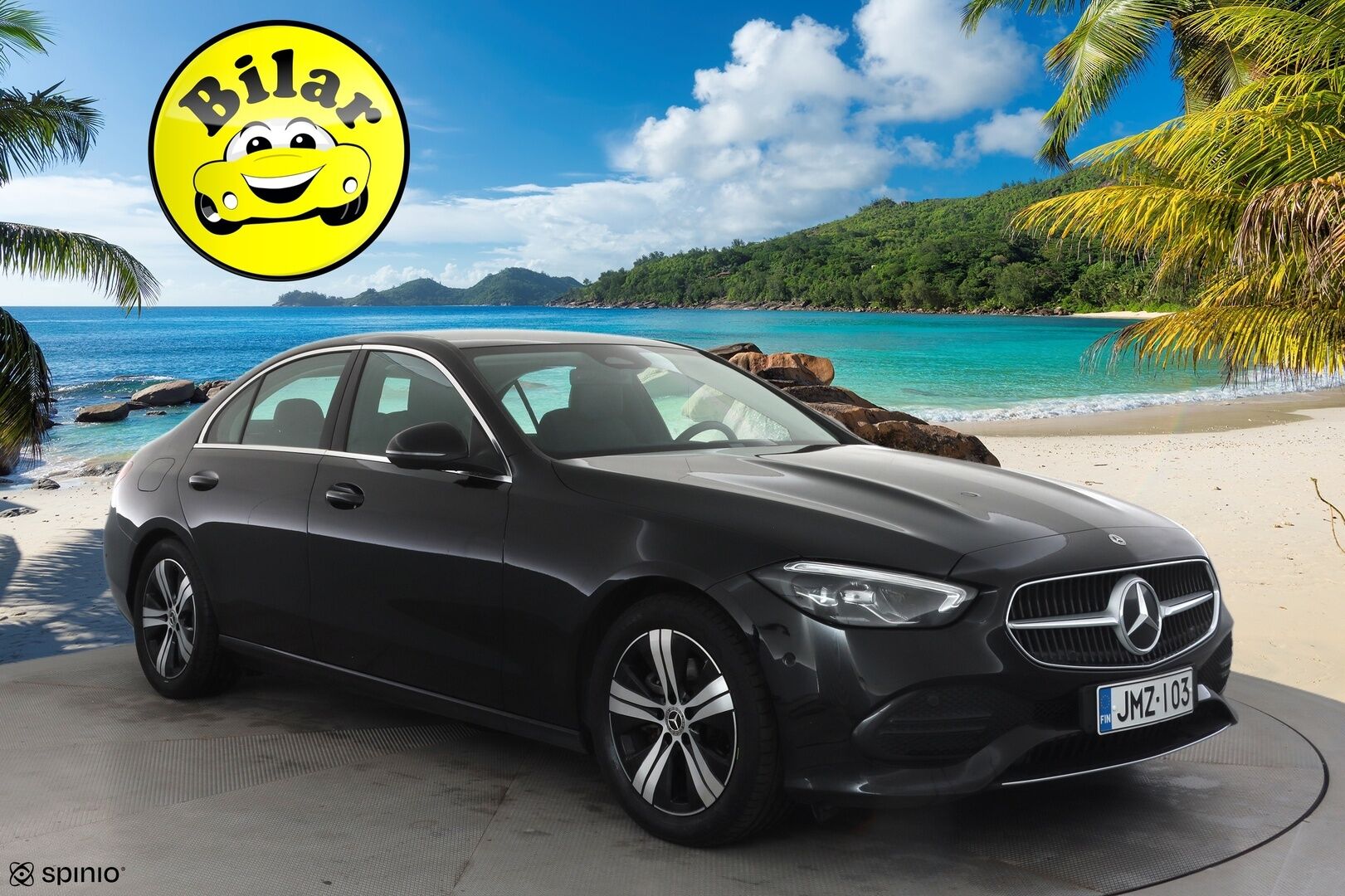 Mercedes-Benz C 2023 180 A Business - | Vakkari | Koukku | High Performance LED | Burmester | Osasähköt | P.Kamera | Puolinahat | 1.Om Suomi-auto | Kahdet Renkaat |