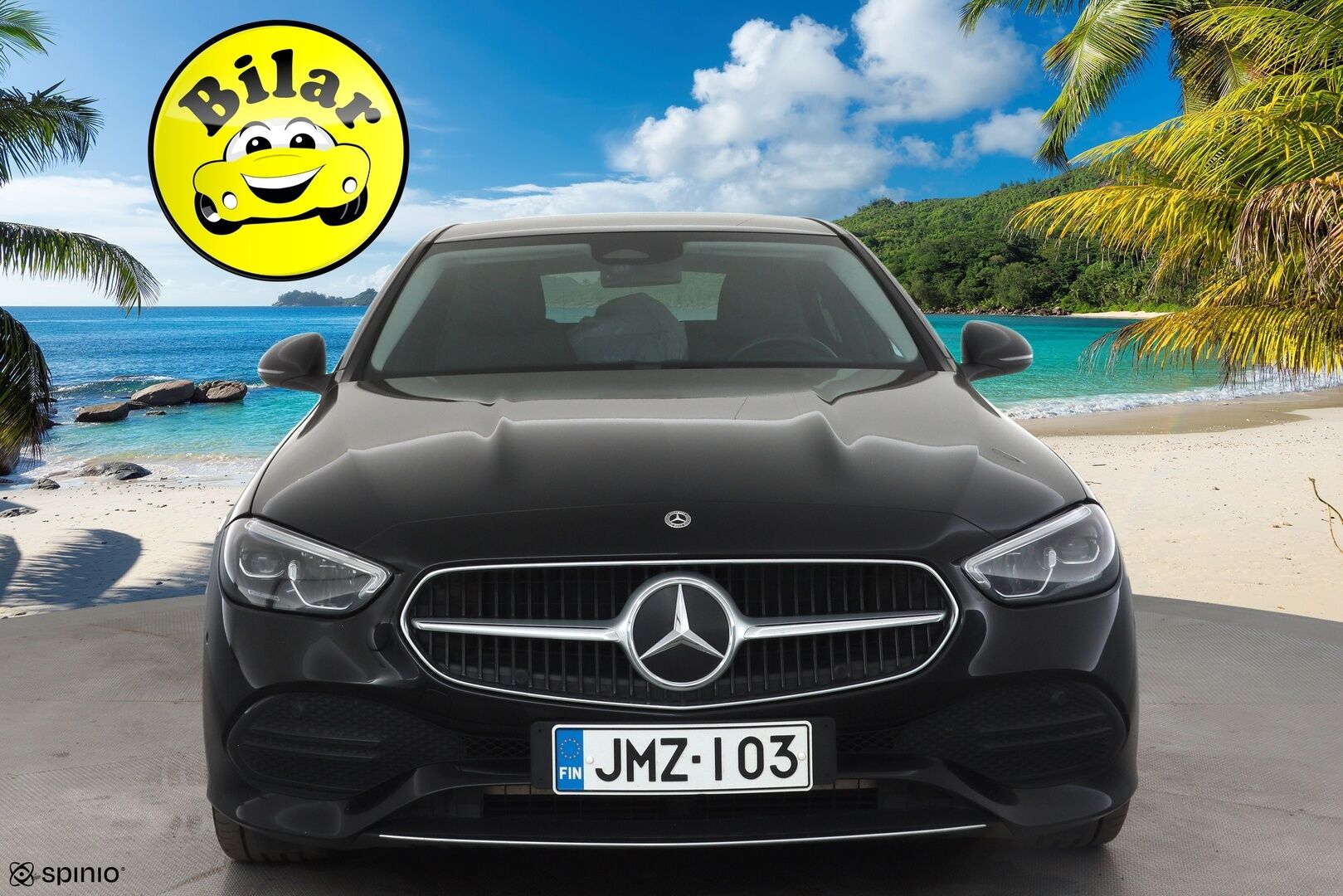 Mercedes-Benz C 2023 180 A Business - | Vakkari | Koukku | High Performance LED | Burmester | Osasähköt | P.Kamera | Puolinahat | 1.Om Suomi-auto | Kahdet Renkaat |