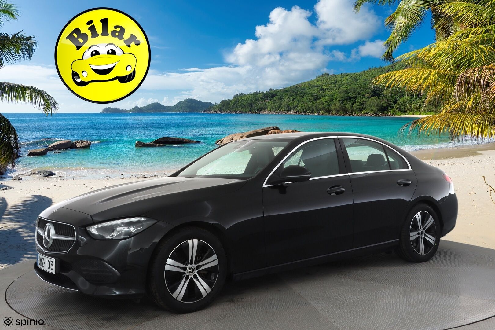 Mercedes-Benz C 2023 180 A Business - | Vakkari | Koukku | High Performance LED | Burmester | Osasähköt | P.Kamera | Puolinahat | 1.Om Suomi-auto | Kahdet Renkaat |