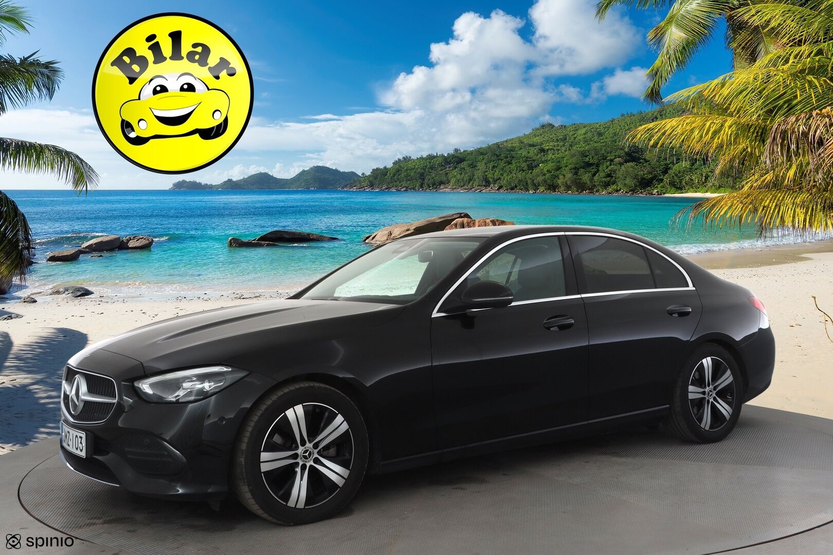 Mercedes-Benz C 2023 180 A Business - | Vakkari | Koukku | High Performance LED | Burmester | Osasähköt | P.Kamera | Puolinahat | 1.Om Suomi-auto | Kahdet Renkaat |