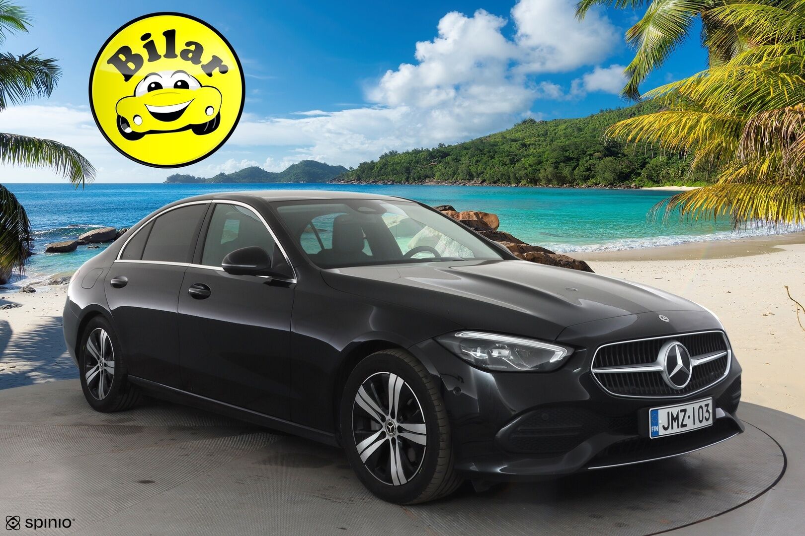 Mercedes-Benz C 2023 180 A Business - | Vakkari | Koukku | High Performance LED | Burmester | Osasähköt | P.Kamera | Puolinahat | 1.Om Suomi-auto | Kahdet Renkaat |