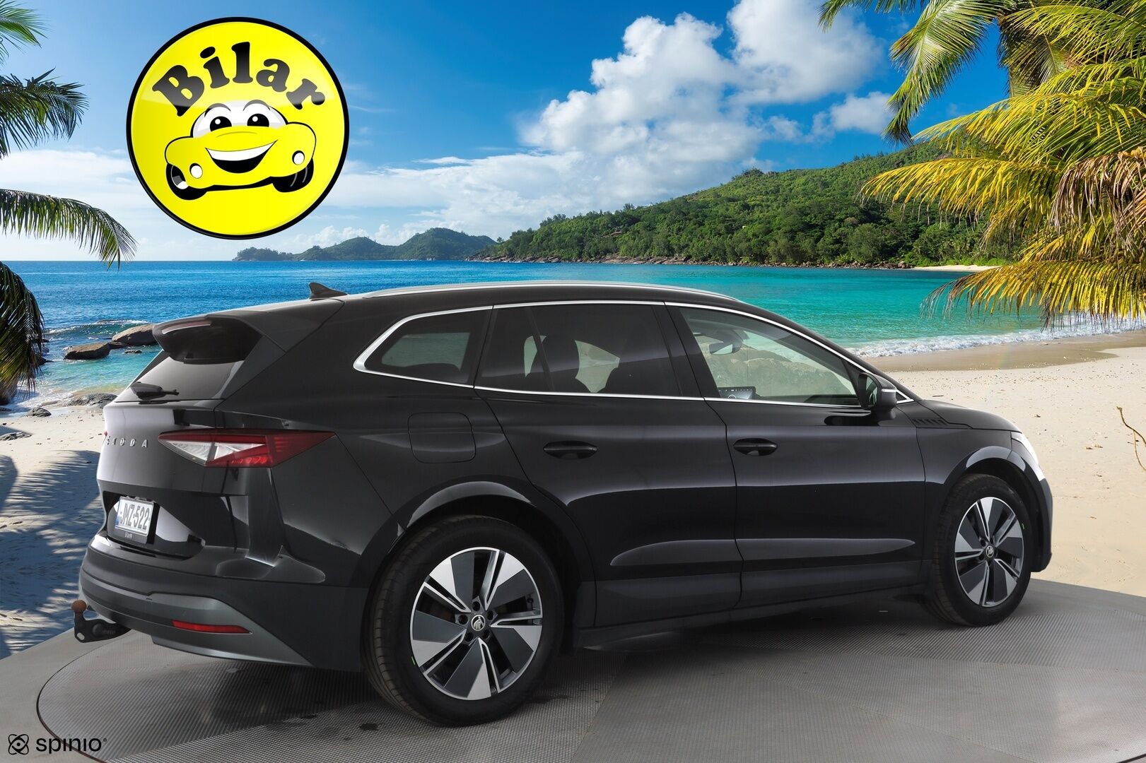 Skoda Enyaq 2023 80 Style iV - | ACC | ILP | Koukku | Skoda crystal Matrix-LED | HUD | Canton | Muistipenkki | Keyless | Puolinahat | Apple&Android | 1.Om Suomi-auto | Kahdet Renkaat |
