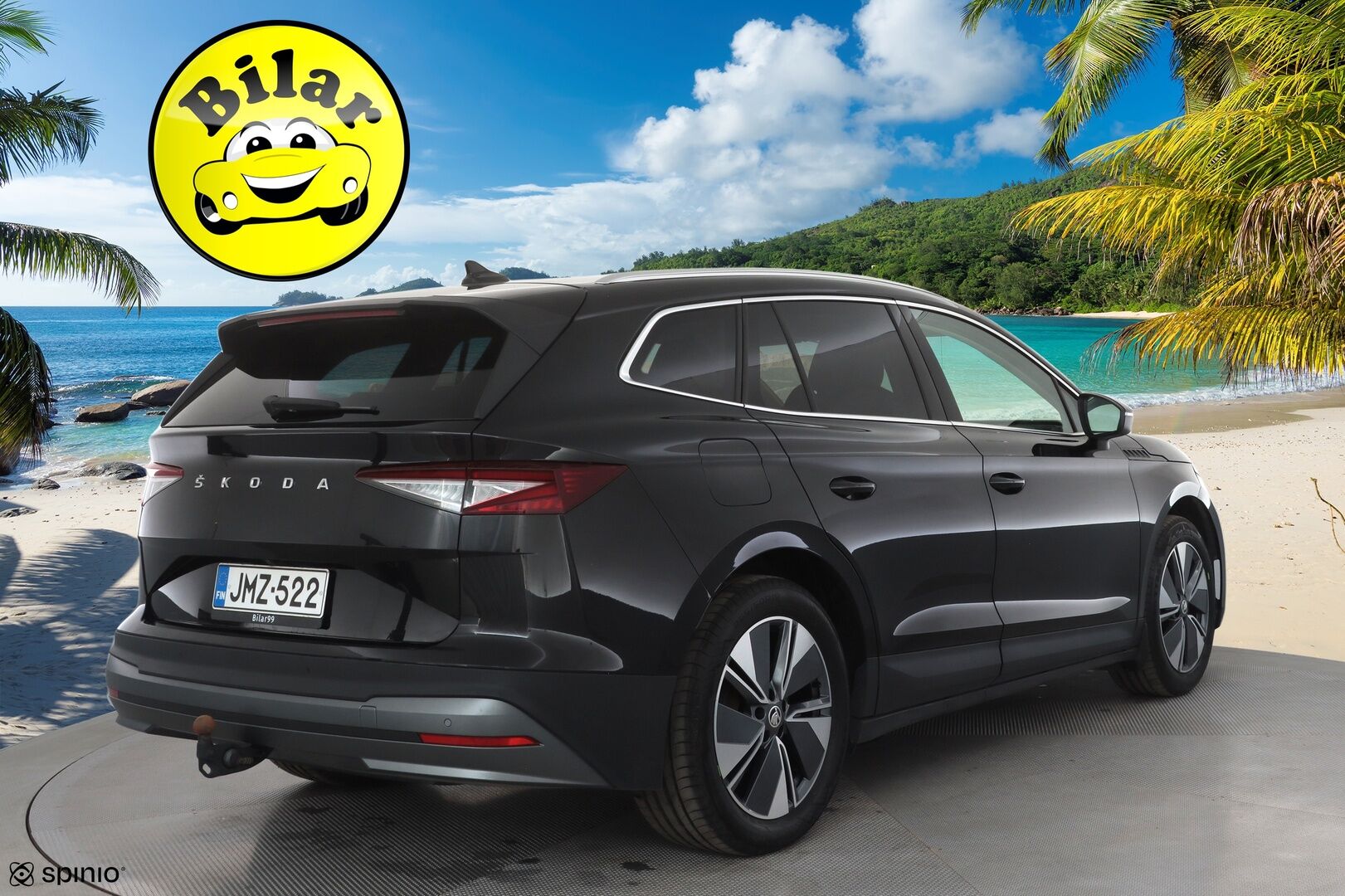 Skoda Enyaq 2023 80 Style iV - | ACC | ILP | Koukku | Skoda crystal Matrix-LED | HUD | Canton | Muistipenkki | Keyless | Puolinahat | Apple&Android | 1.Om Suomi-auto | Kahdet Renkaat |