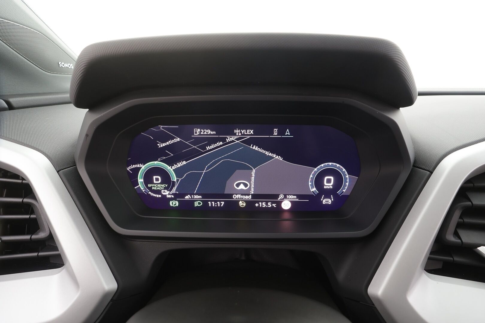 Audi Q4 e-tron 2023 40 e-tron Sportback - | ACC | ILP | SONOS | P.Kamera | Navi | Matrix-LED | Digimittari | Kaistavahti | Apple&Android | Sähköluukku | 1.Om Suomi-auto | Kahdet renkaat aluvanteilla | Merkkihuollettu | Hyvät varusteet |