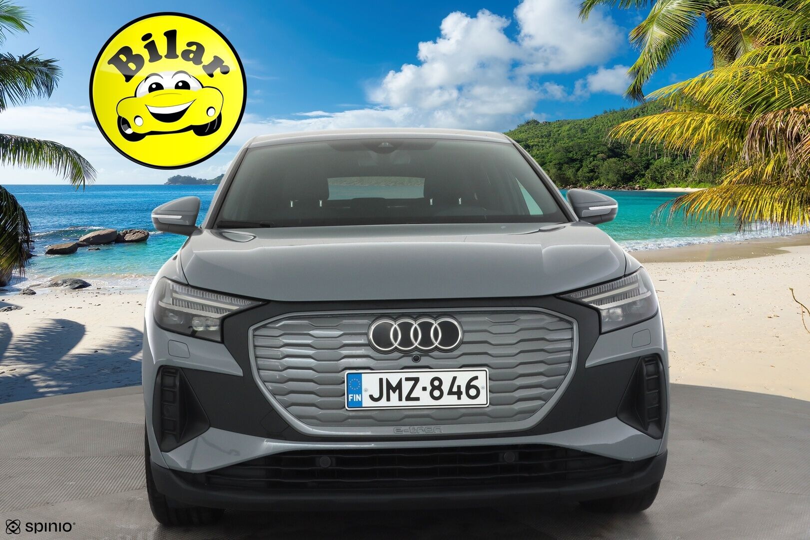 Audi Q4 e-tron 2023 40 e-tron Sportback - | ACC | ILP | SONOS | P.Kamera | Navi | Matrix-LED | Digimittari | Kaistavahti | Apple&Android | Sähköluukku | 1.Om Suomi-auto | Kahdet renkaat aluvanteilla | Merkkihuollettu | Hyvät varusteet |