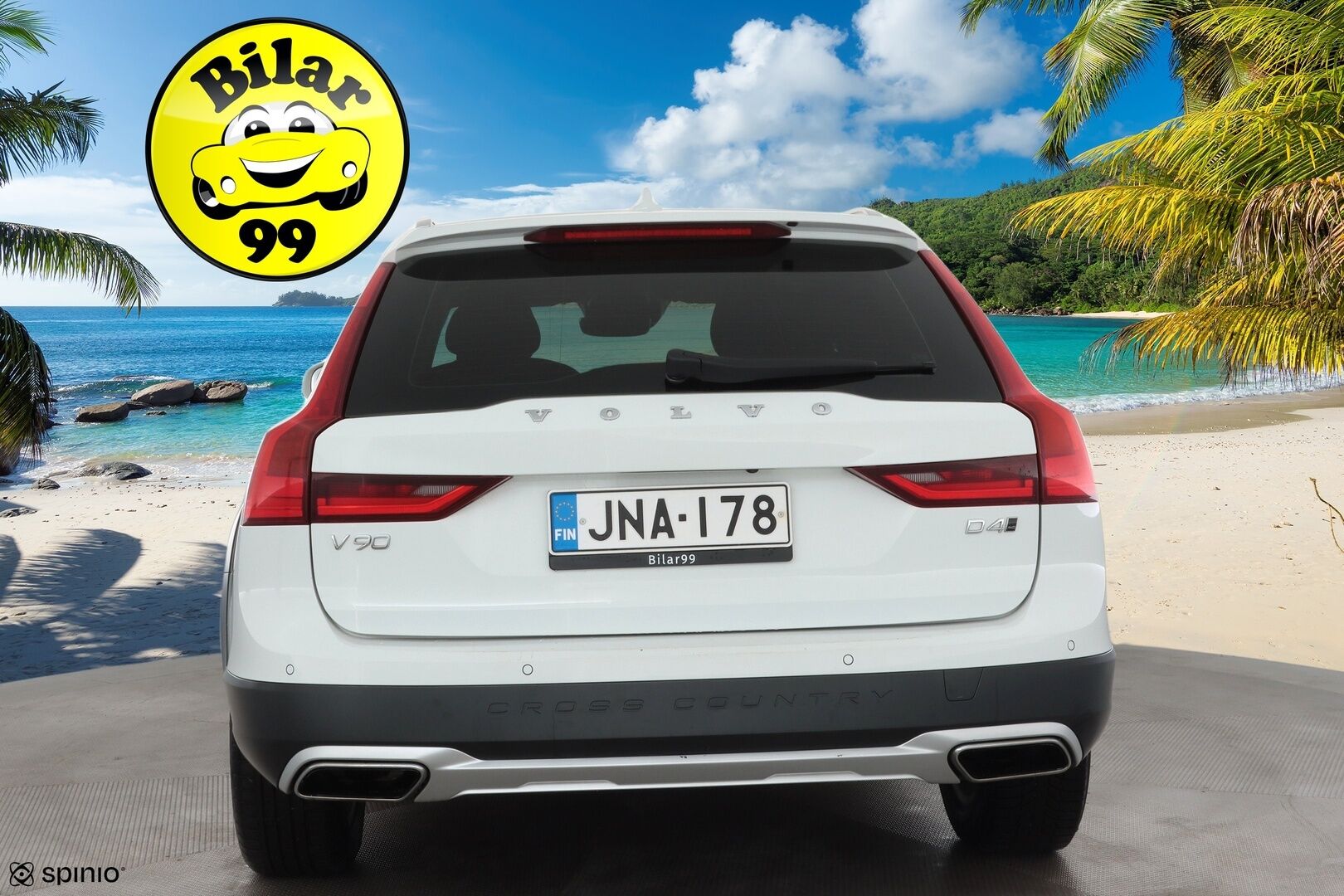 Volvo V90 Cross Country 2018 D4 AWD Business aut * Pilot assist / LED / High Performance audio / Webasto / Koukku / P.Kamera / Keyless * - Kahdet renkaat / Huippu neliveto / Kattavat varusteet - HULLUT AVAJAISHULINAT KORKOTARJOUS 3,29 %