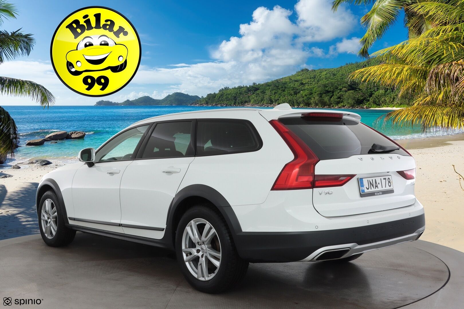 Volvo V90 Cross Country 2018 D4 AWD Business aut * Pilot assist / LED / High Performance audio / Webasto / Koukku / P.Kamera / Keyless * - Kahdet renkaat / Huippu neliveto / Kattavat varusteet - HULLUT AVAJAISHULINAT KORKOTARJOUS 3,29 %
