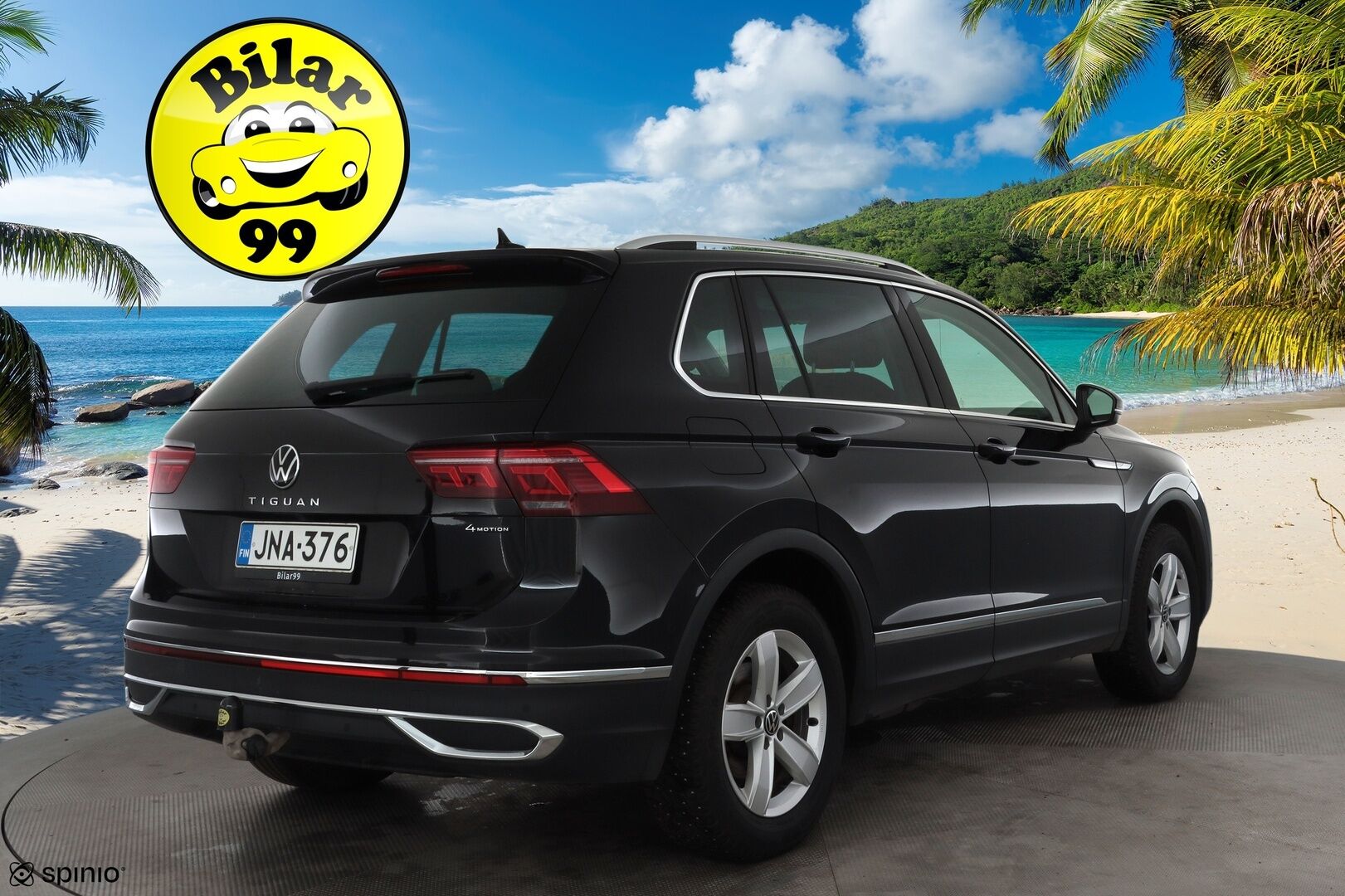 Volkswagen Tiguan 2023 Style 2,0 TDI SCR 147 kW 4MOTION DSG * ACC / P.kamera / IQ.Light / Webasto / Navi / Koukku / Hierovat penkit / KeylessGo * - 1.Om Suomi-auto / Kahdet renkaat aluvanteilla / Merkkihuollettu