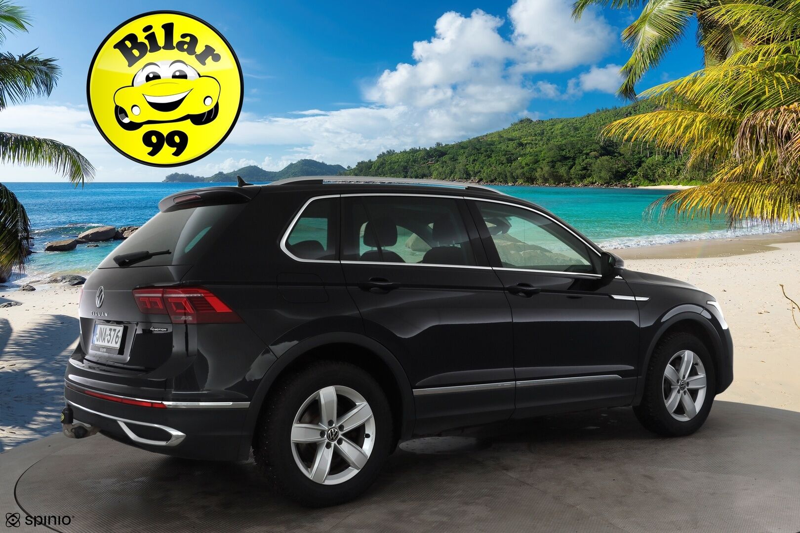 Volkswagen Tiguan 2023 Style 2,0 TDI SCR 147 kW 4MOTION DSG * ACC / P.kamera / IQ.Light / Webasto / Navi / Koukku / Hierovat penkit / KeylessGo * - 1.Om Suomi-auto / Kahdet renkaat aluvanteilla / Merkkihuollettu