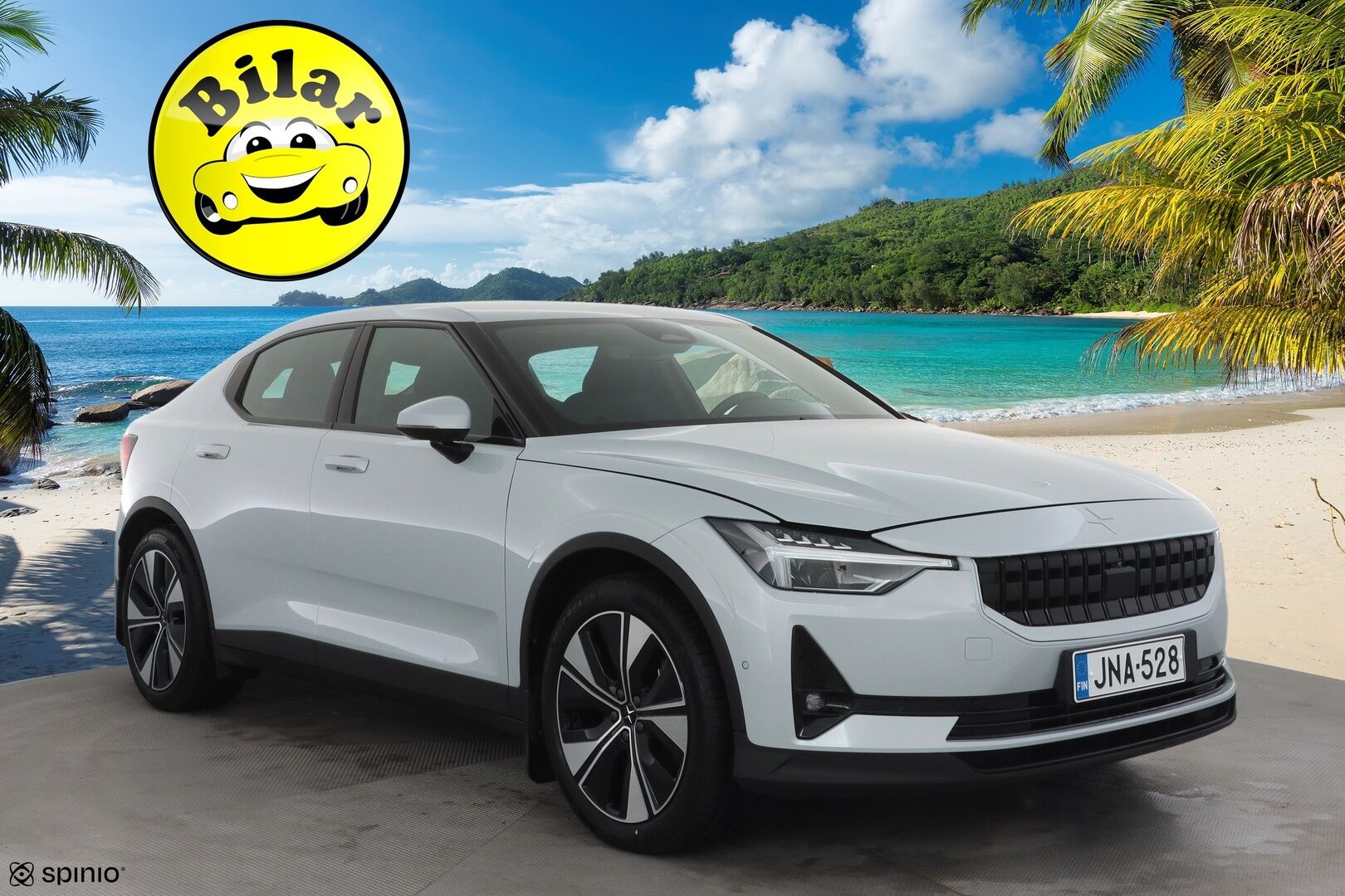 Polestar 2 2023 Standard Range Single Motor, 170kW, 69kWh - | ACC | 360 | Muistipenkki | Kaistavahti | Google Maps | HP Audio | LED | Keyless | Apple&Android | Katveavustin | 1-om Suomi-auto | Kahdet renkaat | Merkkihuollot | 2x Latauskaapelit