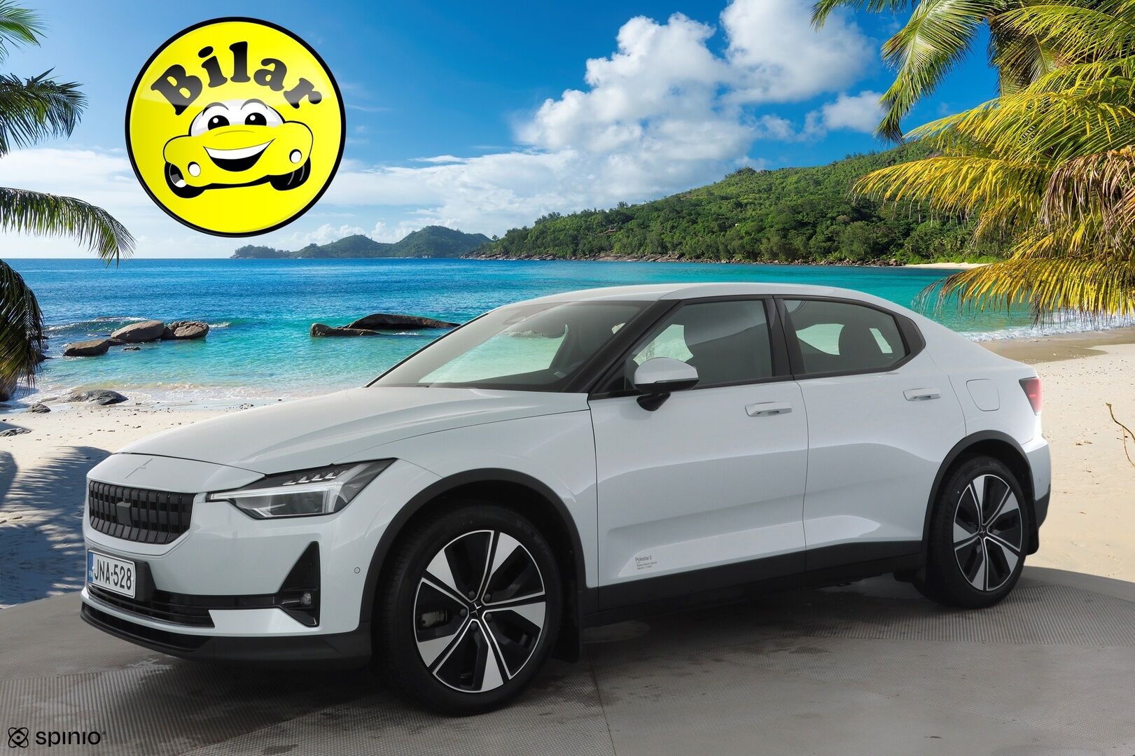 Polestar 2 2023 Standard Range Single Motor, 170kW, 69kWh - | ACC | 360 | Muistipenkki | Kaistavahti | Google Maps | HP Audio | LED | Keyless | Apple&Android | Katveavustin | 1-om Suomi-auto | Kahdet renkaat | Merkkihuollot | 2x Latauskaapelit
