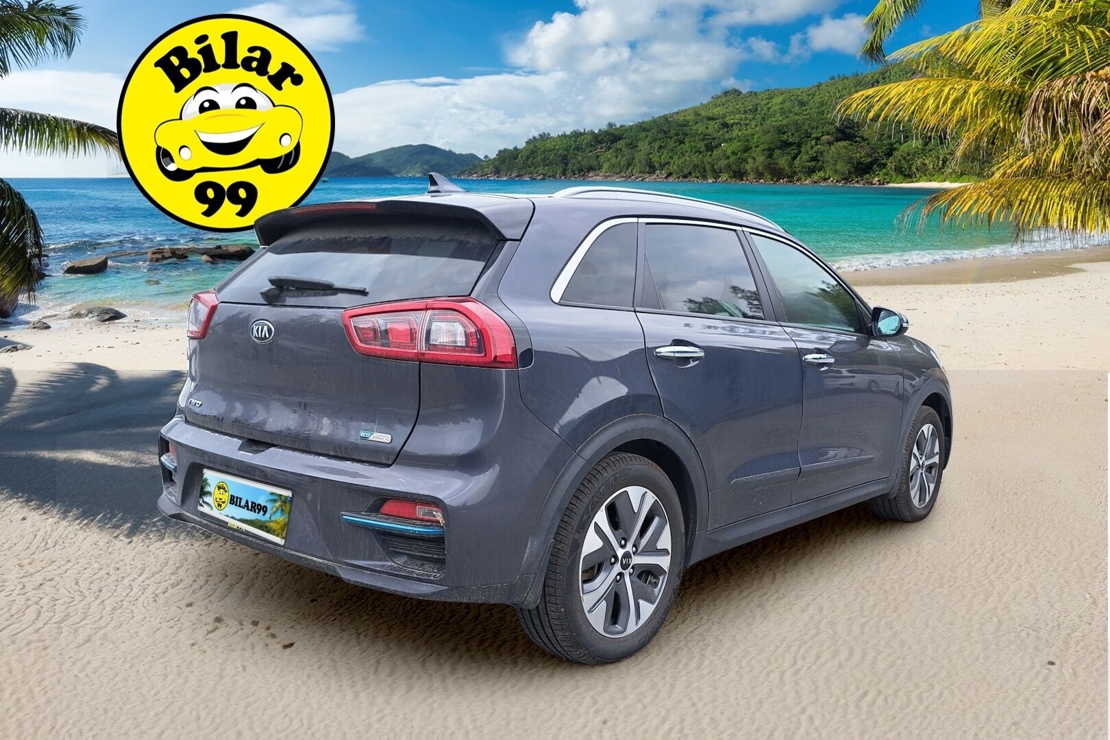 KIA NIRO 2019 Electric Advance Plus 64kWh 204hv *ALV / Lisälämmitin / Nahkasisusta / ACC / Ilmastoidut penkit / LED / Kamera*