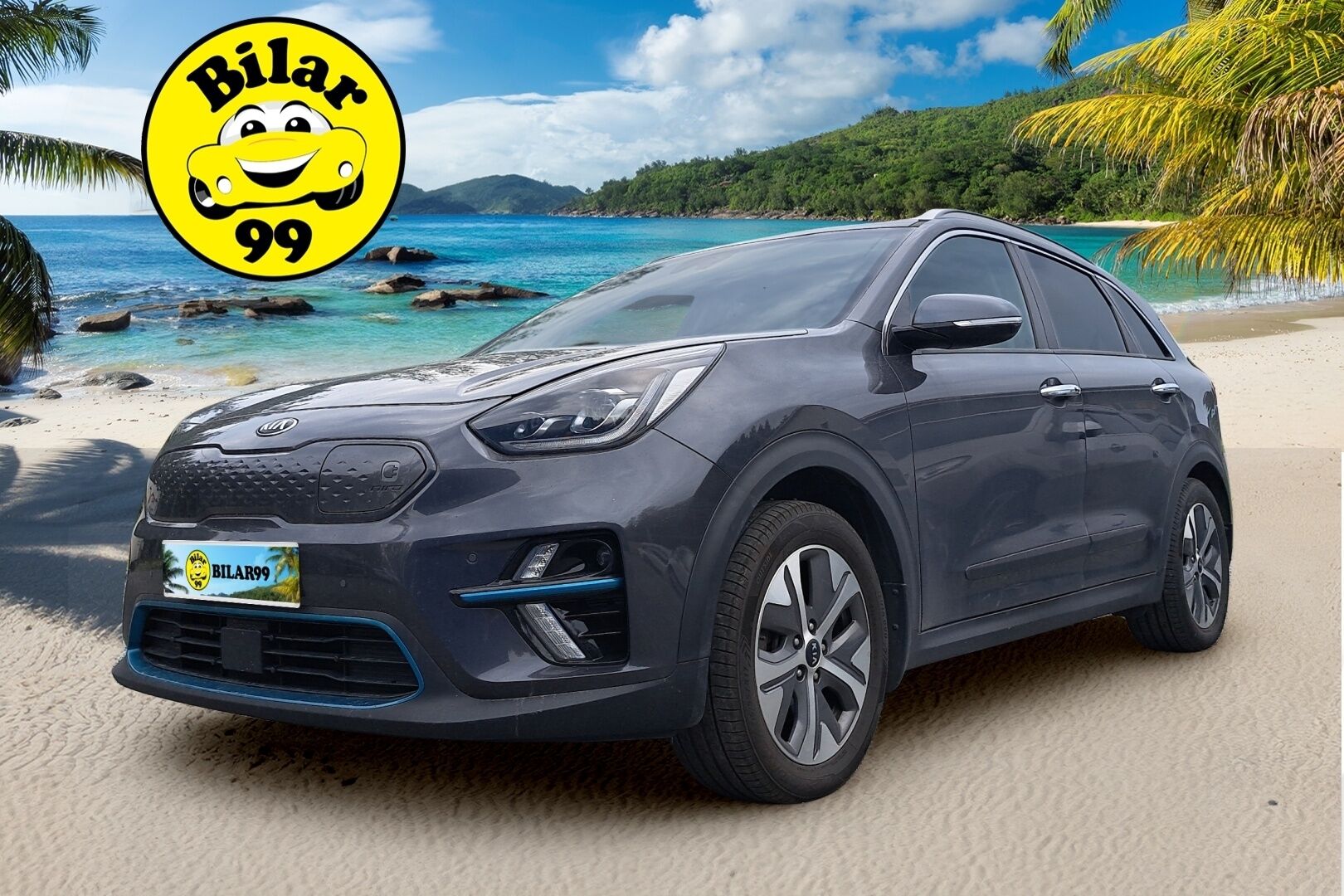 KIA NIRO 2019 Electric Advance Plus 64kWh 204hv *ALV / Lisälämmitin / Nahkasisusta / ACC / Ilmastoidut penkit / LED / Kamera*