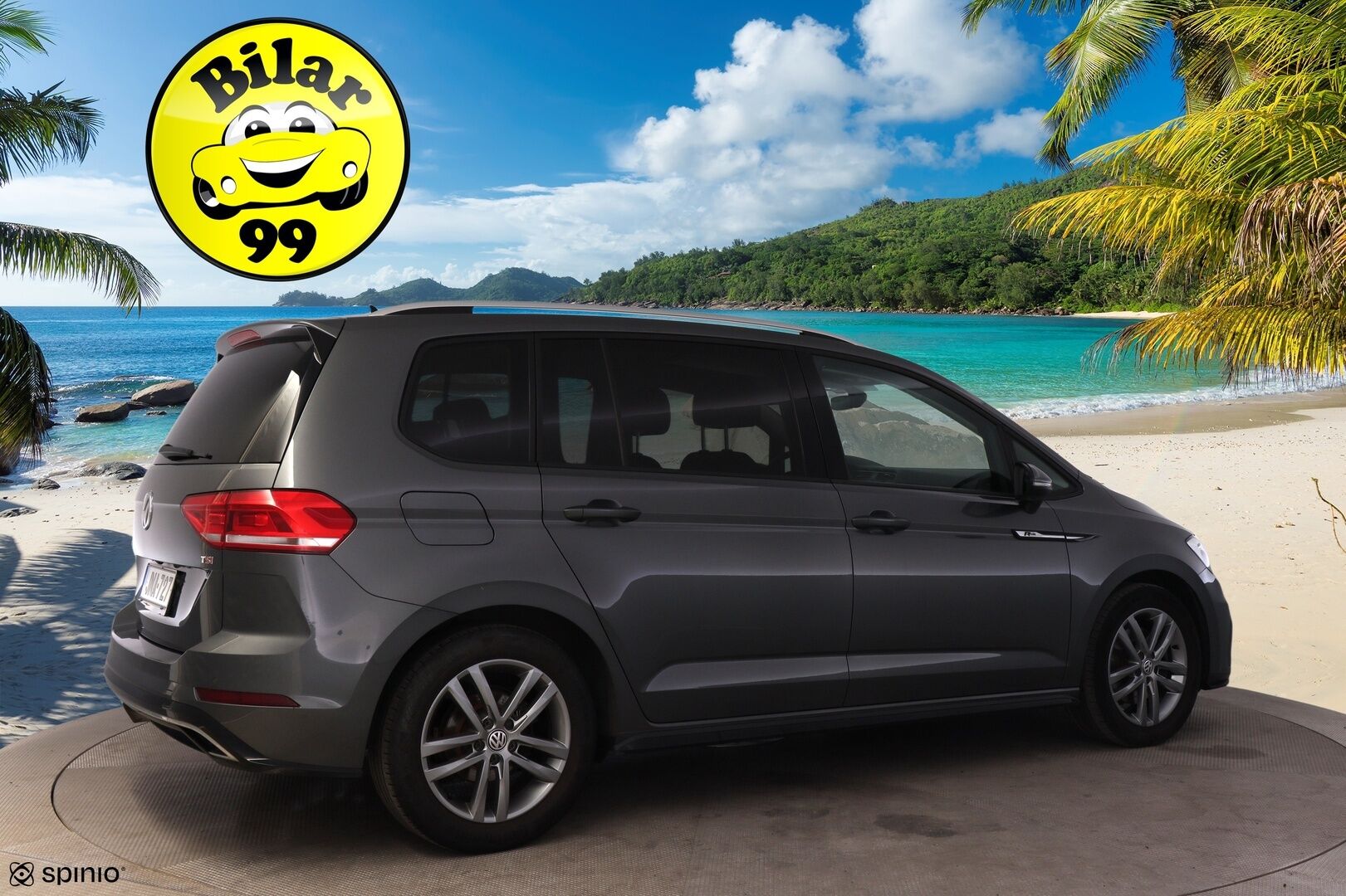 VOLKSWAGEN TOURAN 2017 1.4 TSI DSG R-Line *ACC / 7-P / P.Kamera / Bi-Led / Bluetooth* - Hyvin Huollettu / Uudet kesärenkaat - HULLUT BLACKWEEK JATKOT - KORKOTARJOUS 2,49%