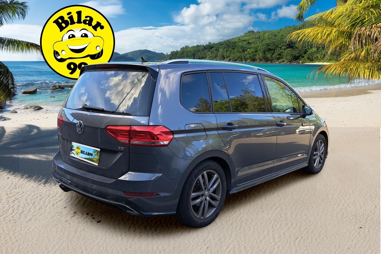 VOLKSWAGEN TOURAN 2017 1.4 TSI DSG R-Line *ACC / 7-P / P.Kamera / Bi-Led / Bluetooth*