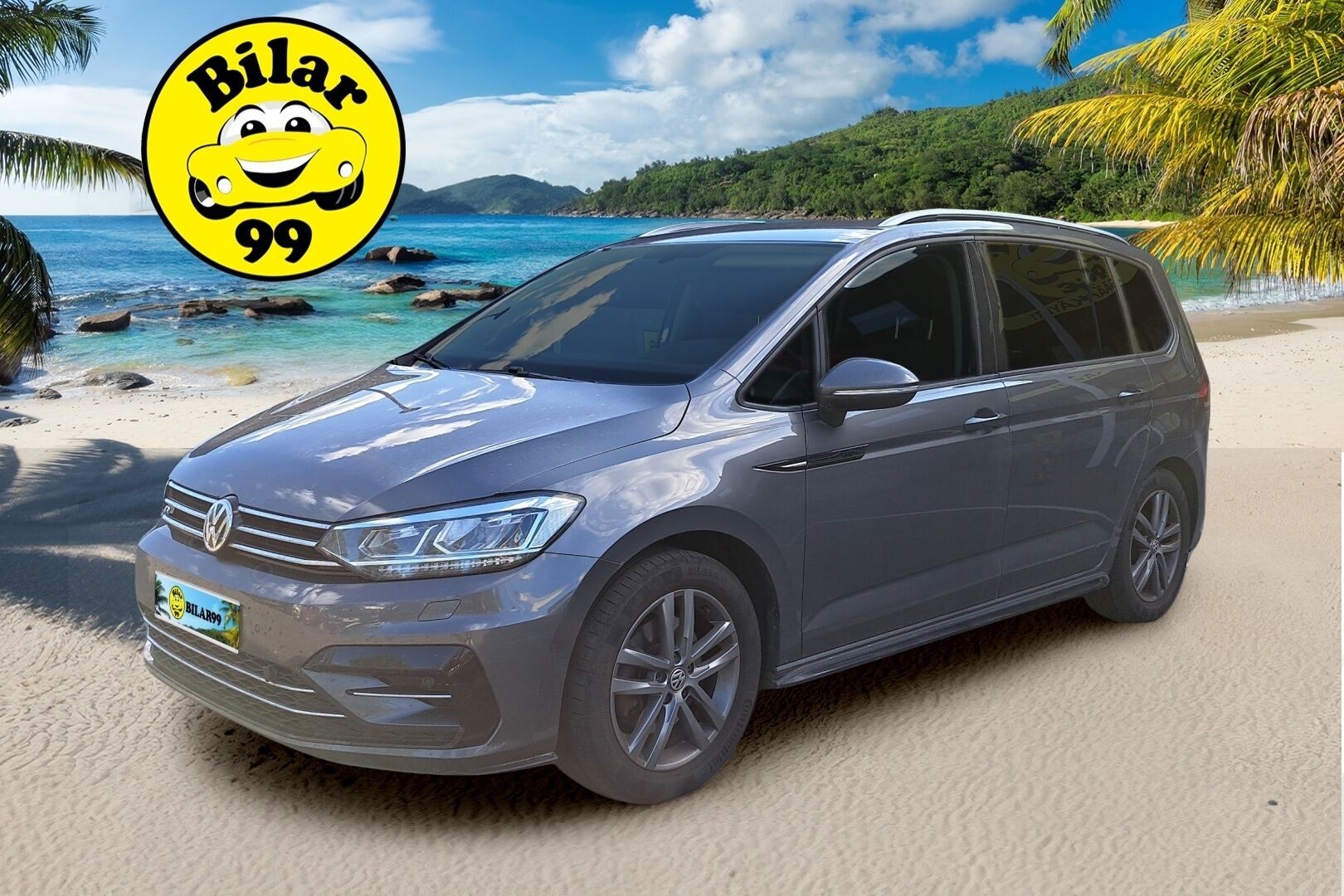 VOLKSWAGEN TOURAN 2017 1.4 TSI DSG R-Line *ACC / 7-P / P.Kamera / Bi-Led / Bluetooth*