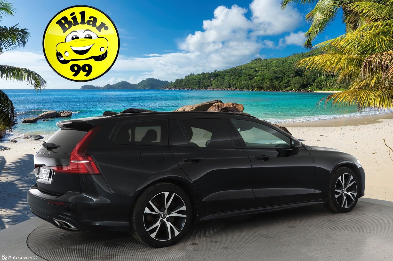 Volvo V60 2020 T8 TwE AWD R-Design aut **Adapt.vakkari / Pa-lämmitin / Sporttipenkit / Keyless / Apple&Android / VOC**