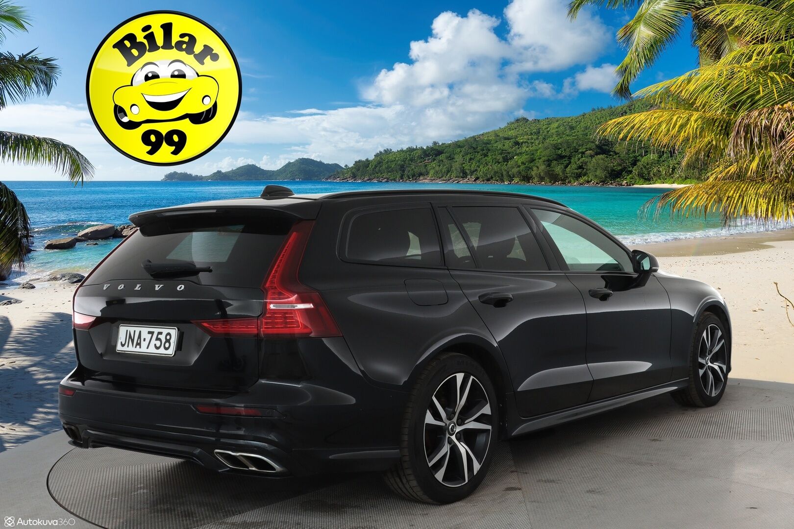 Volvo V60 2020 T8 TwE AWD R-Design aut **Adapt.vakkari / Pa-lämmitin / Sporttipenkit / Keyless / Apple&Android / VOC**