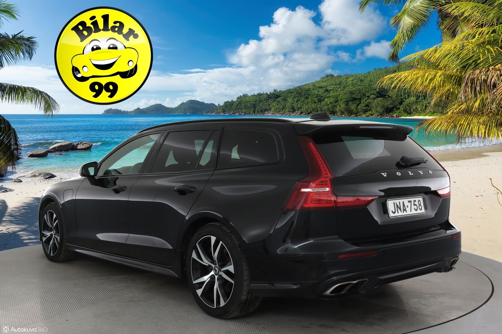 Volvo V60 2020 T8 TwE AWD R-Design aut **Adapt.vakkari / Pa-lämmitin / Sporttipenkit / Keyless / Apple&Android / VOC**