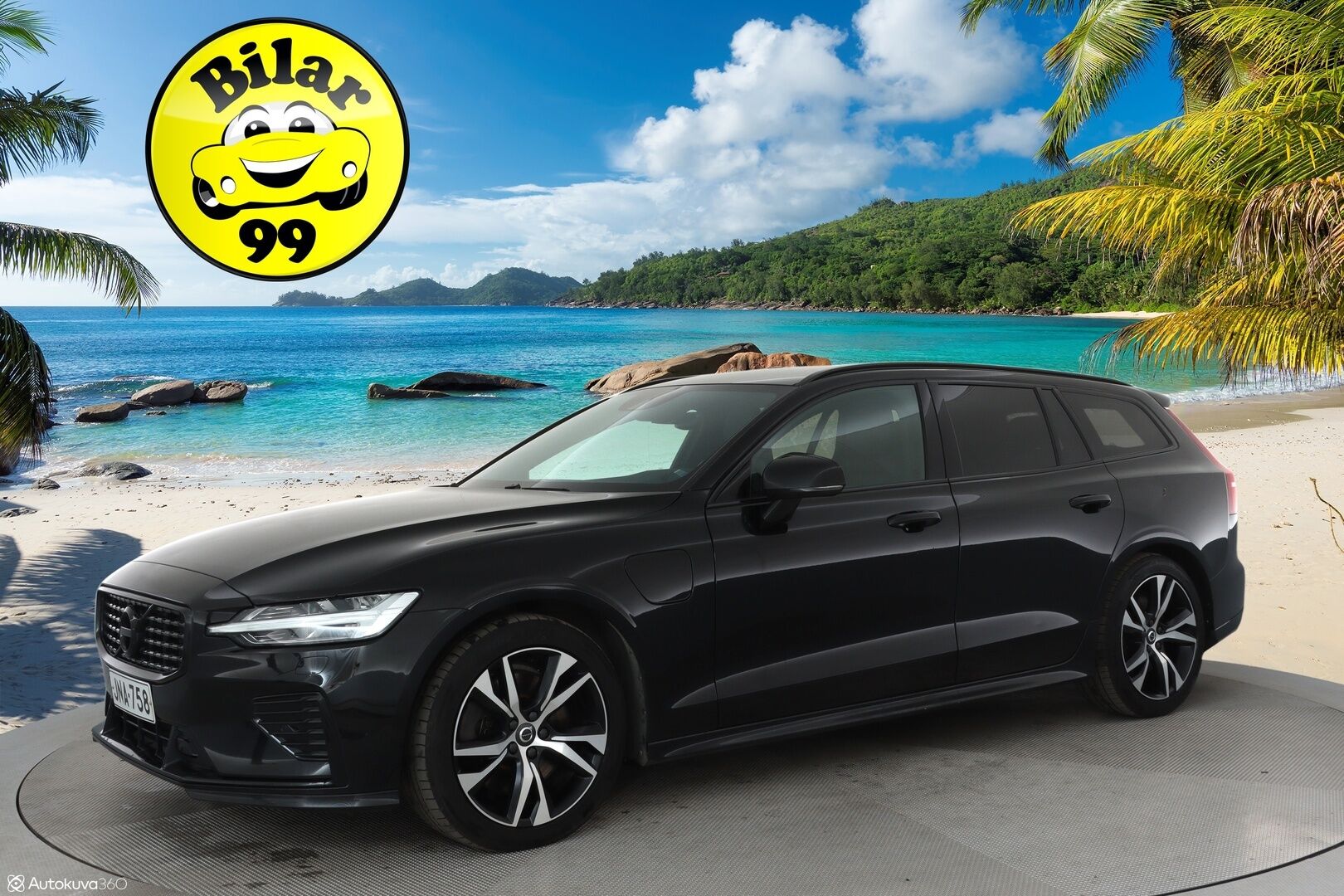 Volvo V60 2020 T8 TwE AWD R-Design aut **Adapt.vakkari / Pa-lämmitin / Sporttipenkit / Keyless / Apple&Android / VOC**