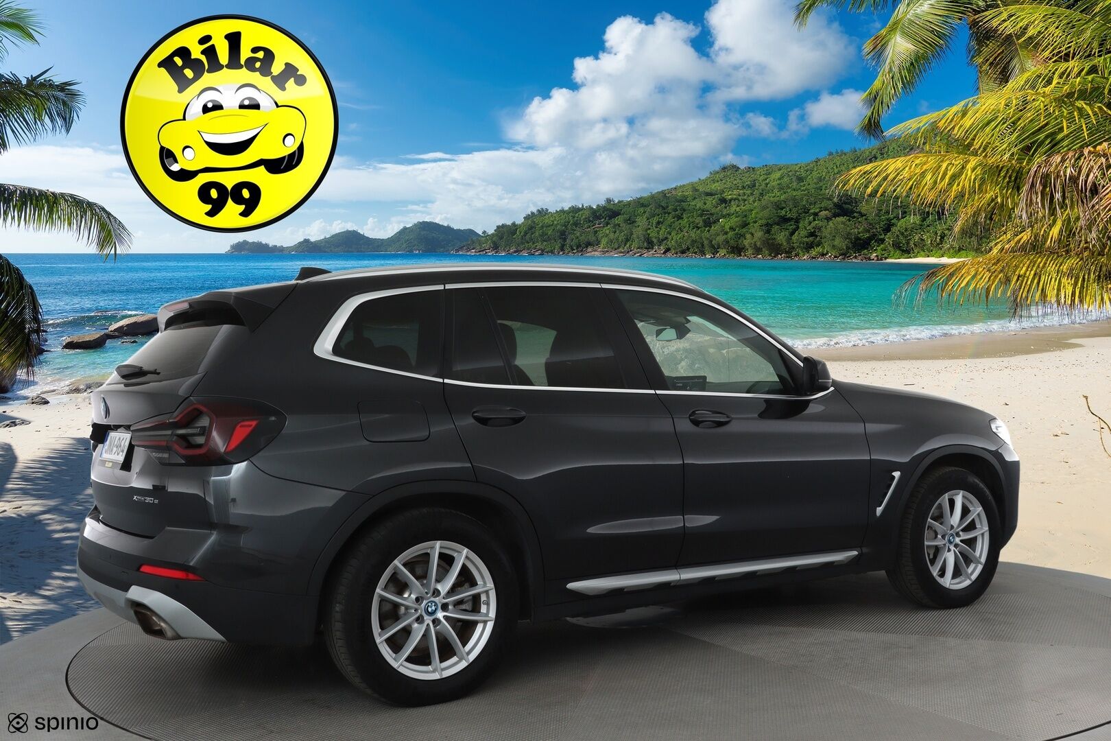 BMW X3 2023 G01 xDrive 30e A Charged Edition **Facelift / Hifi / Koukku / Keyless / Sporttipenkit / Apple&Android / P.kamera** - 3,99 % KORKOTARJOUS TÄHÄN AUTOON 21.9. ASTI! - 1-om. Suomi-auto / Akku kuntotarkastettu! / Kahdet renkaat aluvanteilla