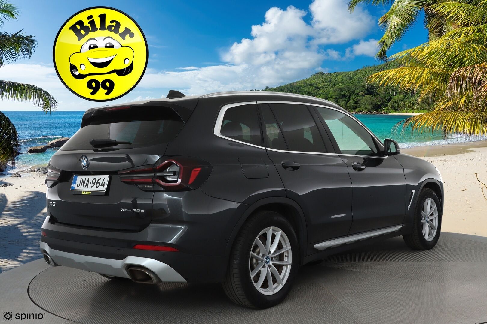 BMW X3 2023 G01 xDrive 30e A Charged Edition **Facelift / Hifi / Koukku / Keyless / Sporttipenkit / Apple&Android / P.kamera** - 1-om. Suomi-auto / Akku kuntotarkastettu! / Kahdet renkaat aluvanteilla