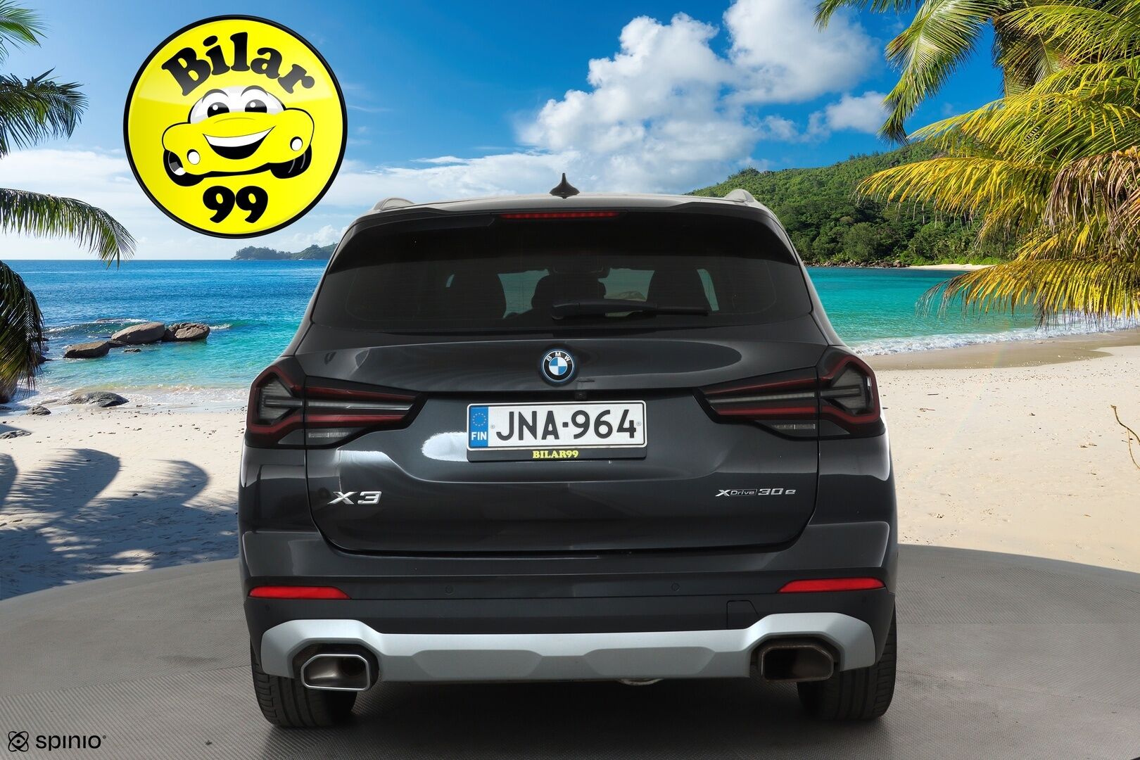 BMW X3 2023 G01 xDrive 30e A Charged Edition **Facelift / Hifi / Koukku / Keyless / Sporttipenkit / Apple&Android / P.kamera** - 1-om. Suomi-auto / Akku kuntotarkastettu! / Kahdet renkaat aluvanteilla