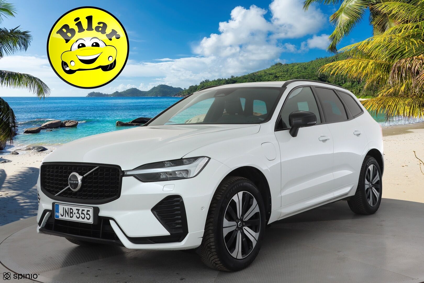 Volvo XC60 2024 T8 AWD Long Range High Performance Plus Dark Edition aut - | ACC | Webasto | Koukku | H/K | 360° | Muistipenkit | Panorama | Puolinahat | Full-LED Active | Keyless | 1-om Suomi-auto | SOH 96.3% | Kahdet renkaat alumiinivantein | Juuri huollettu