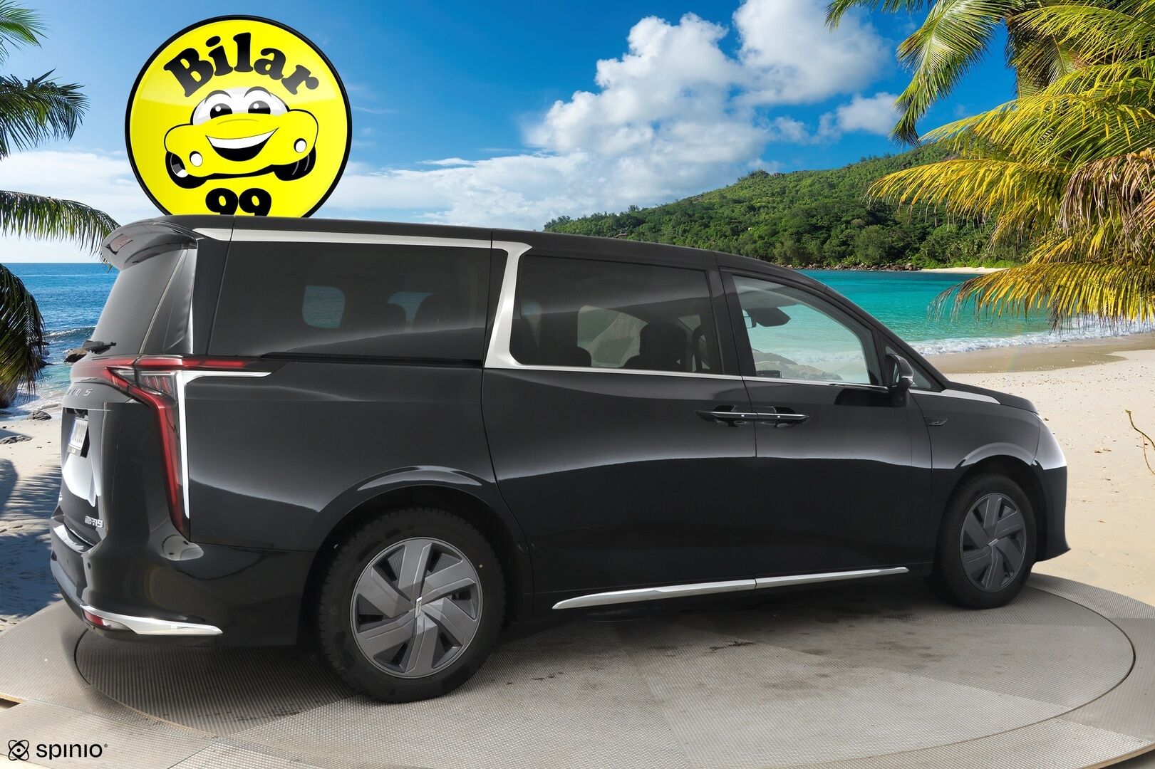 Maxus MIFA 9 2023 Premium 7-paik **Supervarusteet! /Ilmastoidut & Hierovat etu- ja takapenkit / Panorama / Adapt.vakkari / 360 Kamera** - 3,99 % KORKOTARJOUS TÄHÄN AUTOON - 