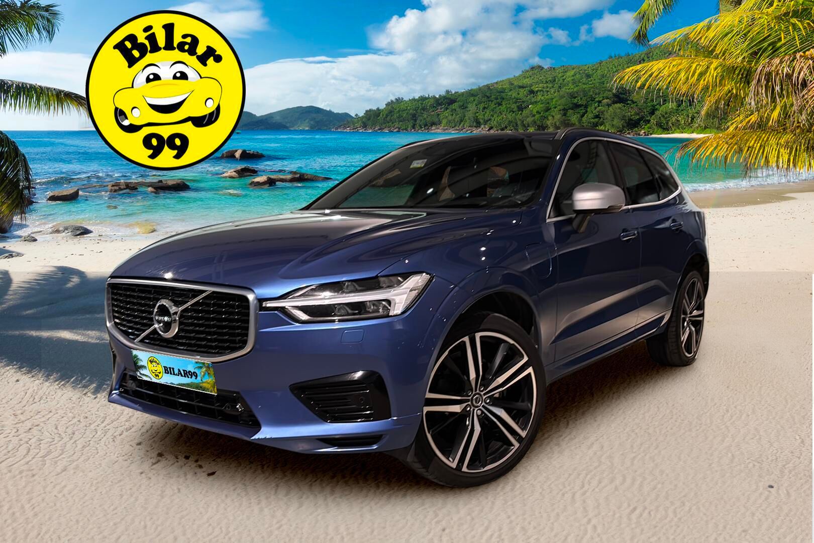 Volvo XC60 2018 T8 AWD R-Design aut * B&W /VOC / Pilot assist / Panorama / Ilma-alusta / Muistipenkki / 360-kamera / Adapt. Led* - 3,99 % KORKOTARJOUS TÄHÄN AUTOON - Lähes täyteen varusteltu Volvo komealla Metallivärillä / Kattava huoltohistoria