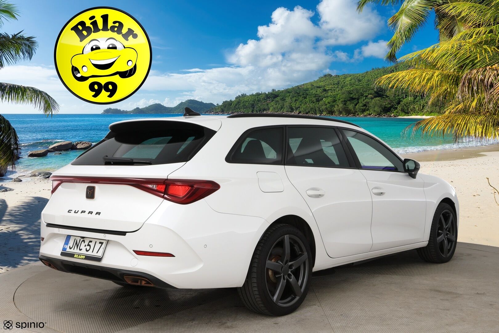 Cupra LEON SPORTSTOURER 2021 1,4 PHEV 180 kW e-HYBRID DSG / Adapt. Vakkari / BLIS / LED / P-kamera / Kaukovaloautomatiikka - Merkkiliikkeen huoltohistoria / 2x vanteet / Keyless / Blis 