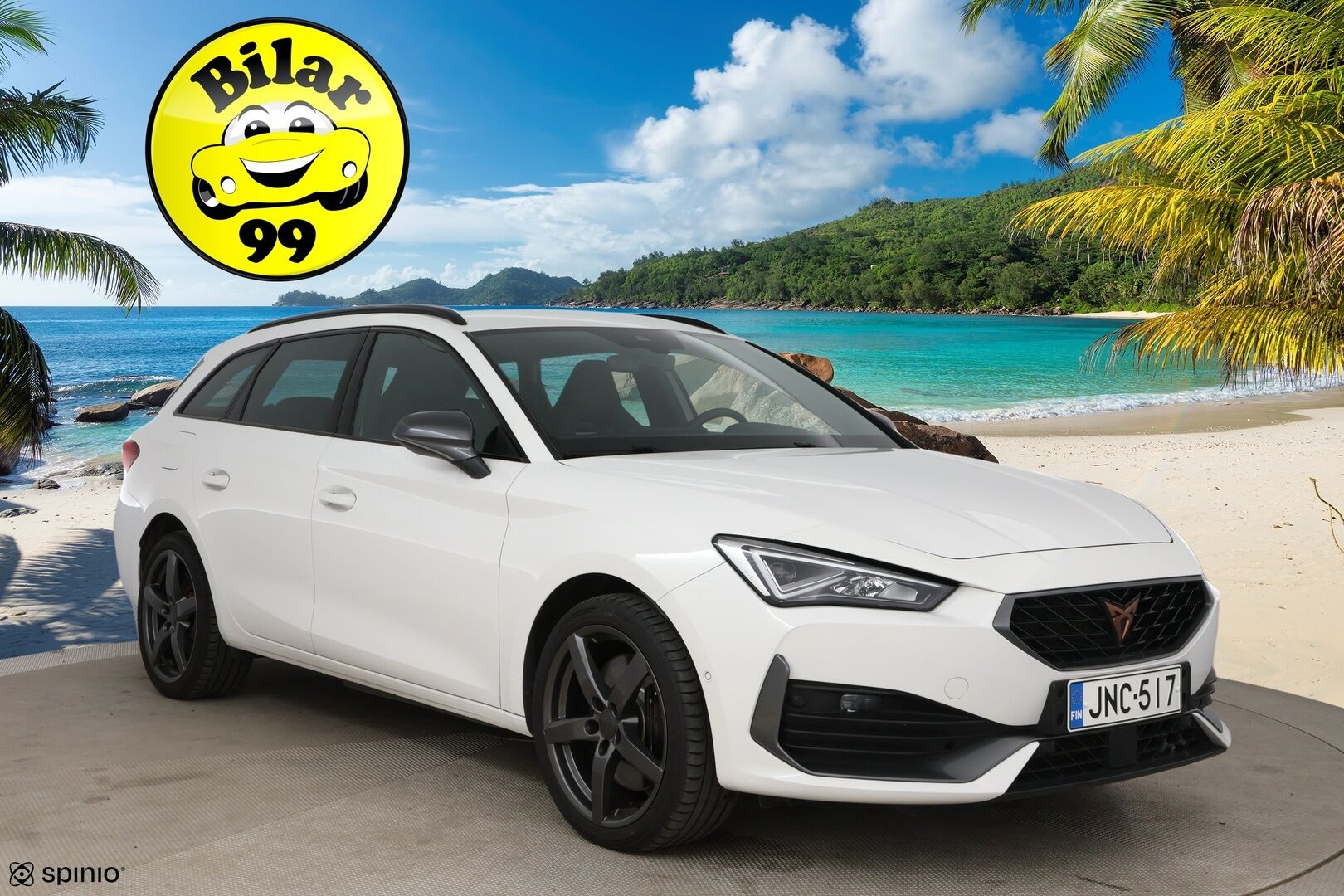 Cupra LEON SPORTSTOURER 2021 1,4 PHEV 180 kW e-HYBRID DSG / Adapt. Vakkari / BLIS / LED / P-kamera / Kaukovaloautomatiikka - Merkkiliikkeen huoltohistoria / 2x vanteet / Keyless / Blis 