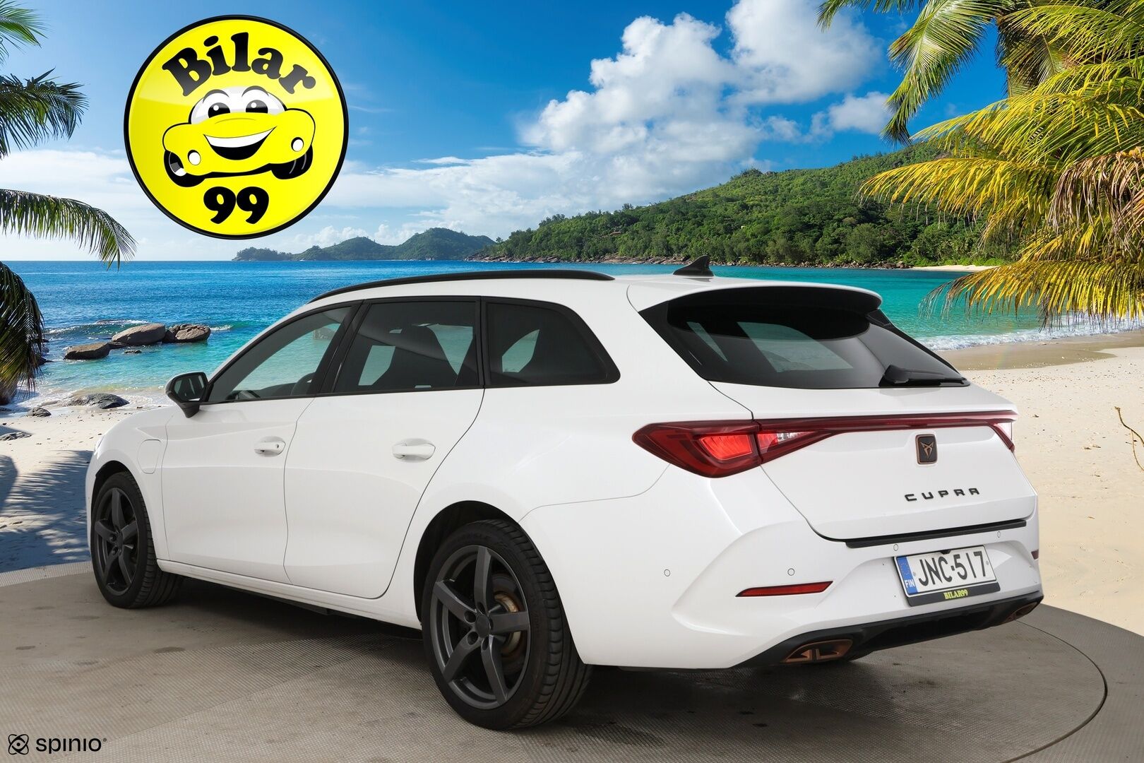 Cupra LEON SPORTSTOURER 2021 1,4 PHEV 180 kW e-HYBRID DSG / Adapt. Vakkari / BLIS / LED / P-kamera / Kaukovaloautomatiikka - Merkkiliikkeen huoltohistoria / 2x vanteet / Keyless / Blis 