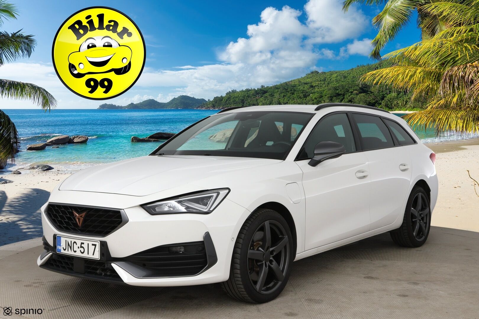 Cupra LEON SPORTSTOURER 2021 1,4 PHEV 180 kW e-HYBRID DSG / Adapt. Vakkari / BLIS / LED / P-kamera / Kaukovaloautomatiikka - Merkkiliikkeen huoltohistoria / 2x vanteet / Keyless / Blis 