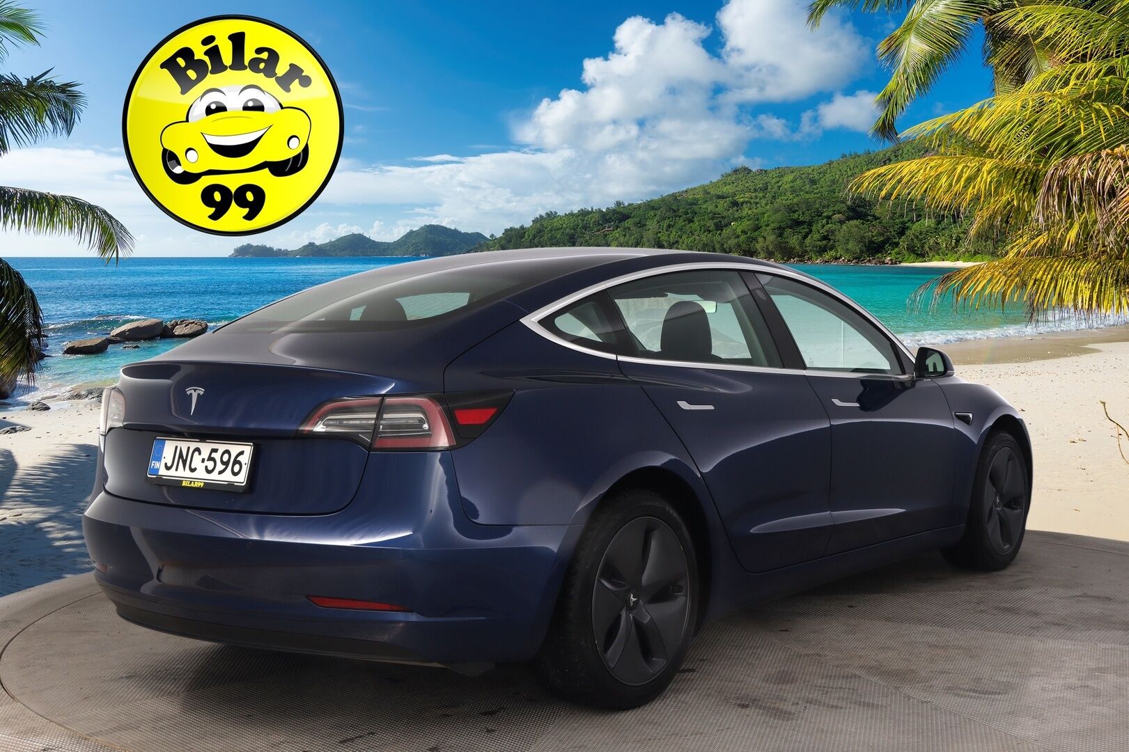 Tesla Model 3 2019 Standard Range Plus RWD * Lasikatto / Acc / Peruutuskamera / Musta Nahkasisusta* - Akku kuntotarkastettu! / Pitkä leima!