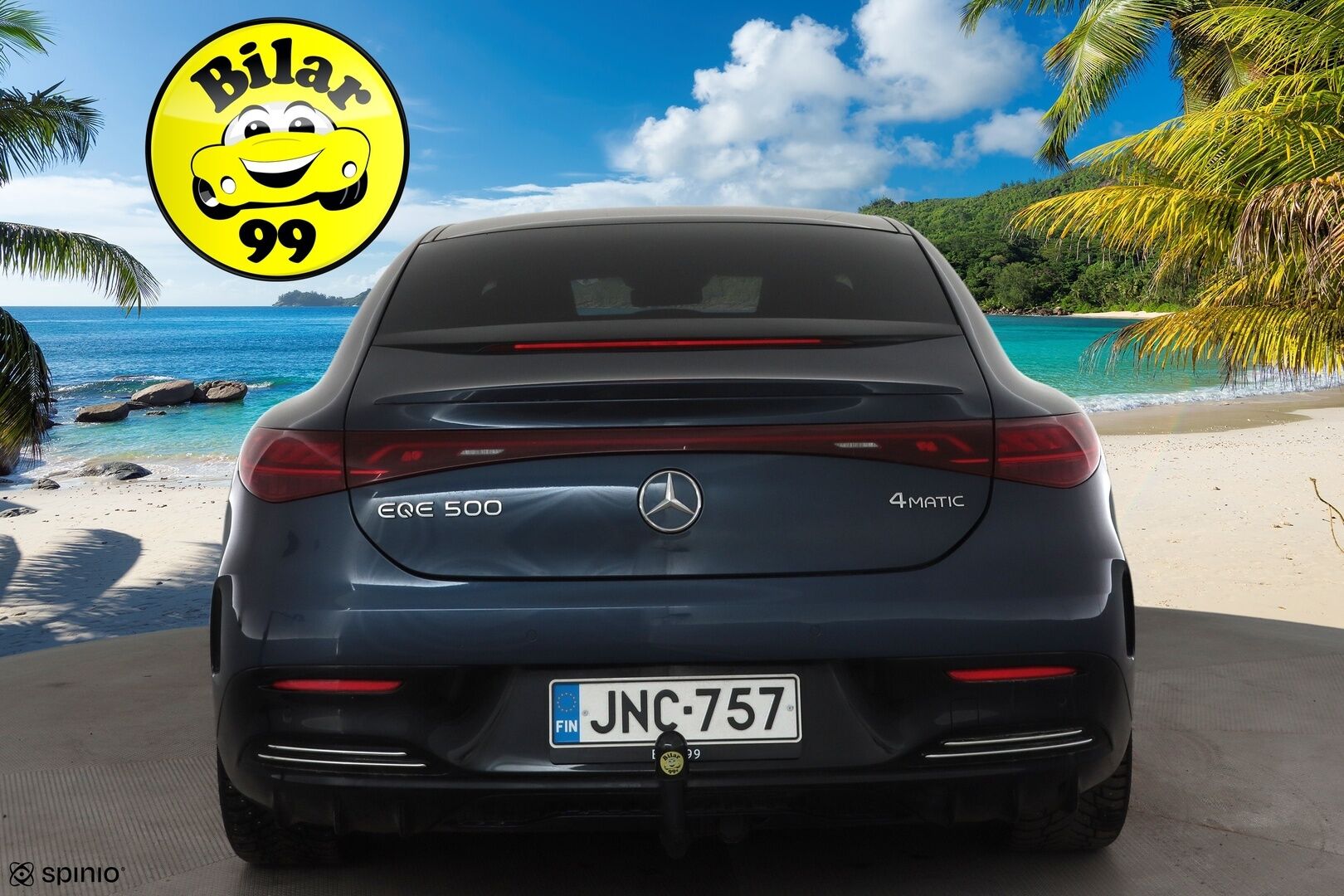 Mercedes-Benz EQE 2024 500 AMG 4MATIC * Hyperscreen / Distronic+ / Burmester / 360° / HUD / Digital Light / Koukku / Muistipenkit / Panorama * - Akku kuntotarkastettu! / Kahdet renkaat aluvanteilla / Merkkihuollettu / Supervarusteet