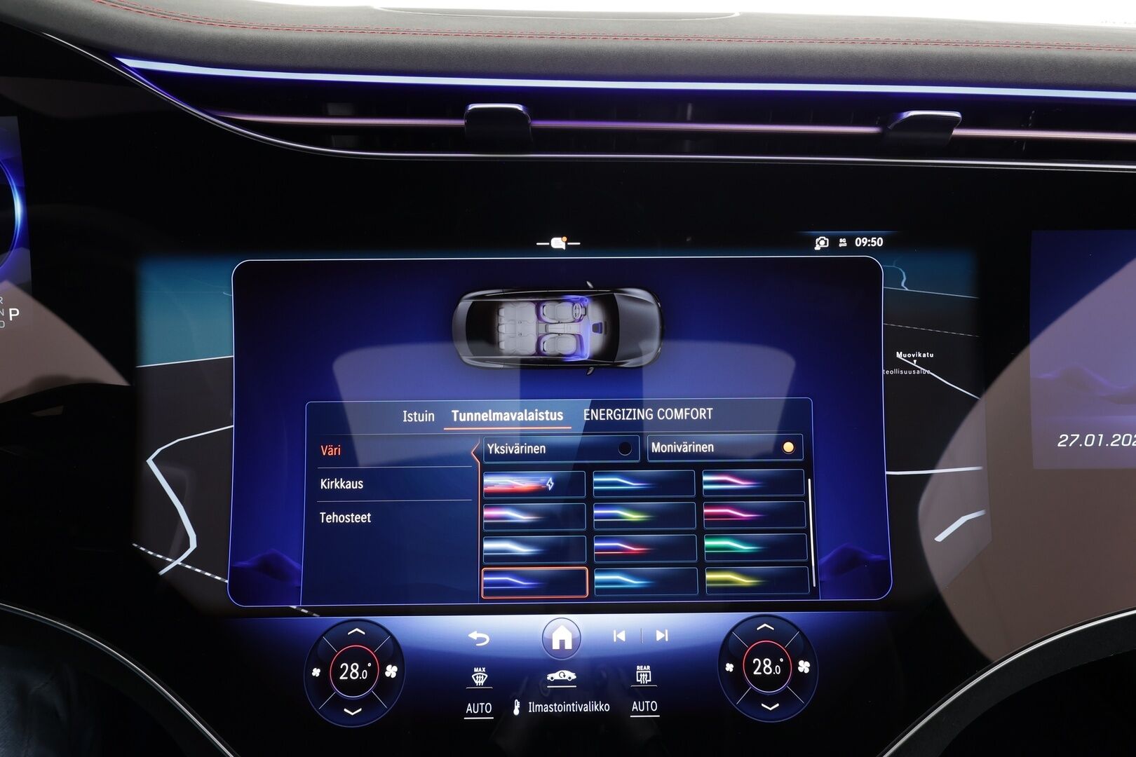 Mercedes-Benz EQE 2024 500 AMG 4MATIC * Hyperscreen / Distronic+ / Burmester / 360° / HUD / Digital Light / Koukku / Muistipenkit / Panorama * - Akku kuntotarkastettu! / Kahdet renkaat aluvanteilla / Merkkihuollettu / Supervarusteet