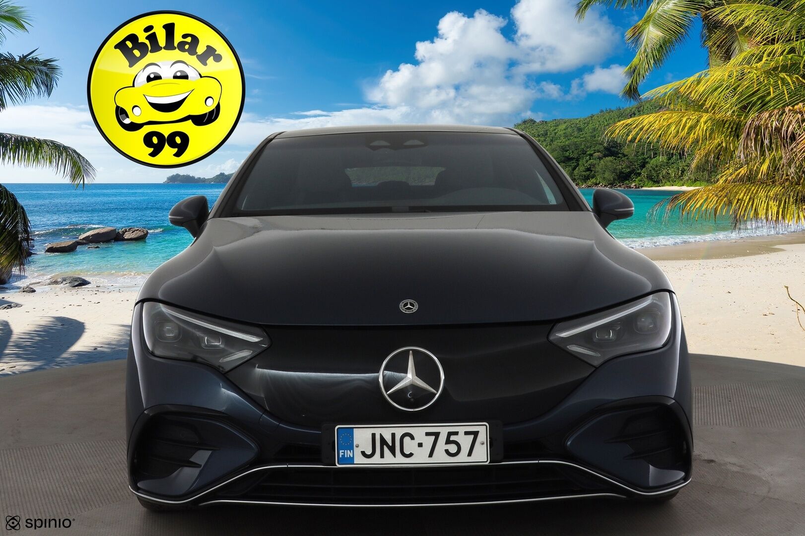 Mercedes-Benz EQE 2024 500 AMG 4MATIC * Hyperscreen / Distronic+ / Burmester / 360° / HUD / Digital Light / Koukku / Muistipenkit / Panorama * - Akku kuntotarkastettu! / Kahdet renkaat aluvanteilla / Merkkihuollettu / Supervarusteet