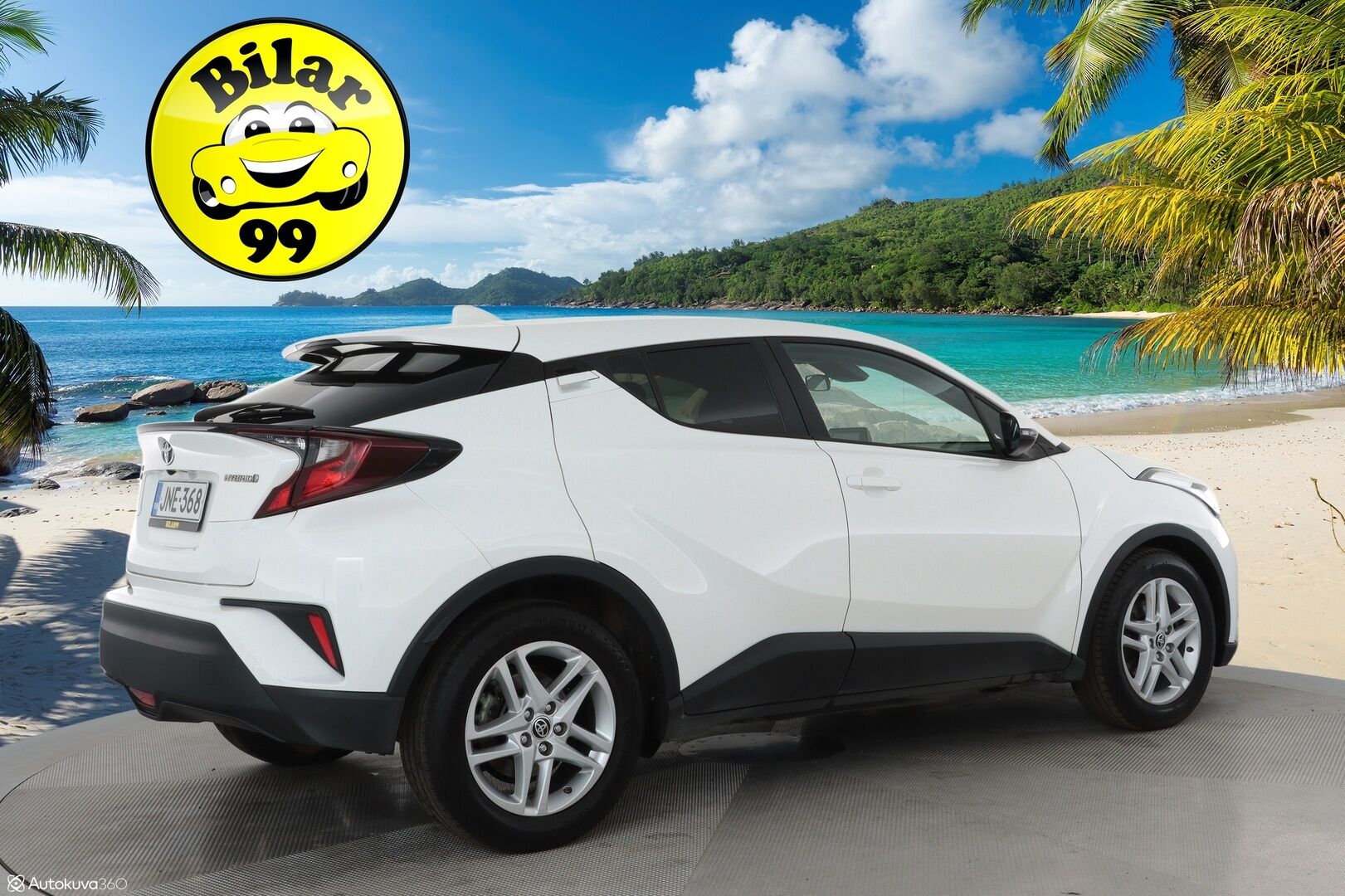 Toyota C-HR 2023 1,8 Hybrid Active - 1Om Suomiauto / Adapt.Vakkari / Peruutuskamera / Adapt.LED / Merkkihuollettu / 2x Todella hyvät renkaat aluvantein!