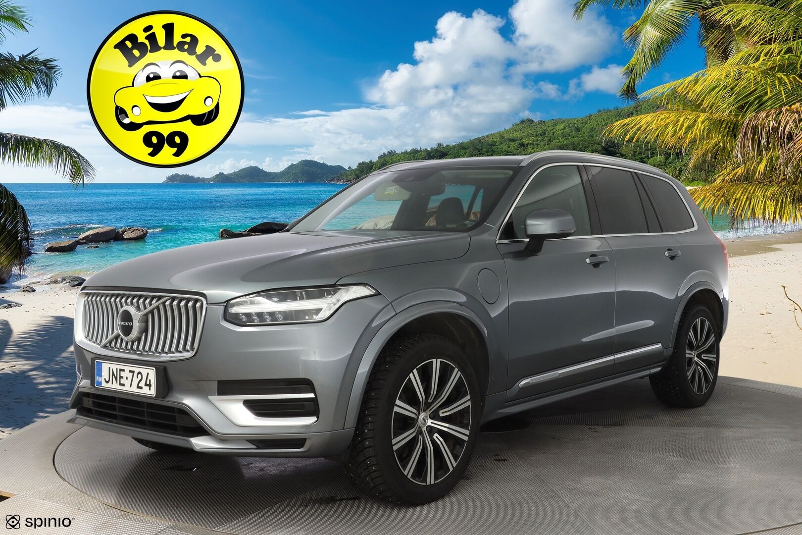 Volvo XC90 2020 T8 TwE AWD Inscription aut 7-p *ACC / Webasto / Koukku / Kamera / Muistipenkit / Pilot assist* - Jakopää juuri tehty / 7- Paikkainen / Juuri huollettu / Orrefors Sweden