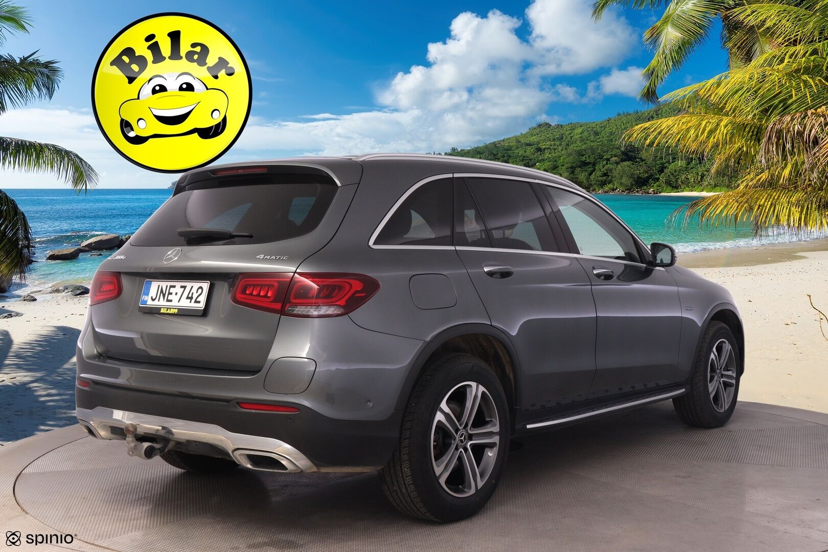Mercedes-Benz GLC 2020 300 e 4MATIC A Business EQ Power - Digimittaristo | DTR+Q | Burmester | Muistipenkit | Koukku | HUD | P.kamera | Kahdet hyvät renkaat