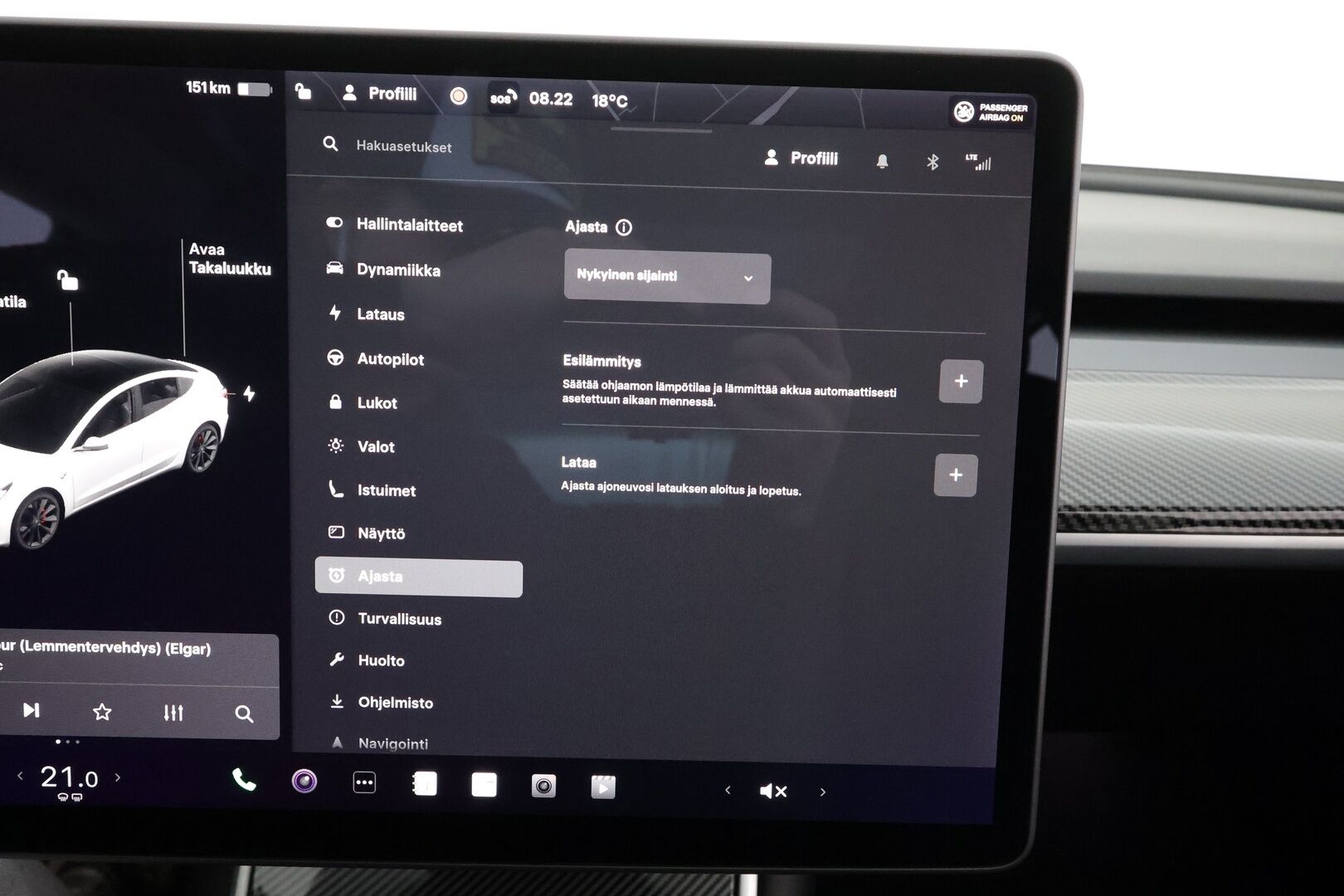 Tesla Model 3 2020 Long-Range Dual Motor AWD * ACC / Lasikatto / LED / P.kamera / Muistipenkki / Premium Audio / Navi / Kaistavahti * - 2x Latauskaapelit / * TUNING * - HULLU BLACKWEEK KORKOTARJOUS 2,49%
