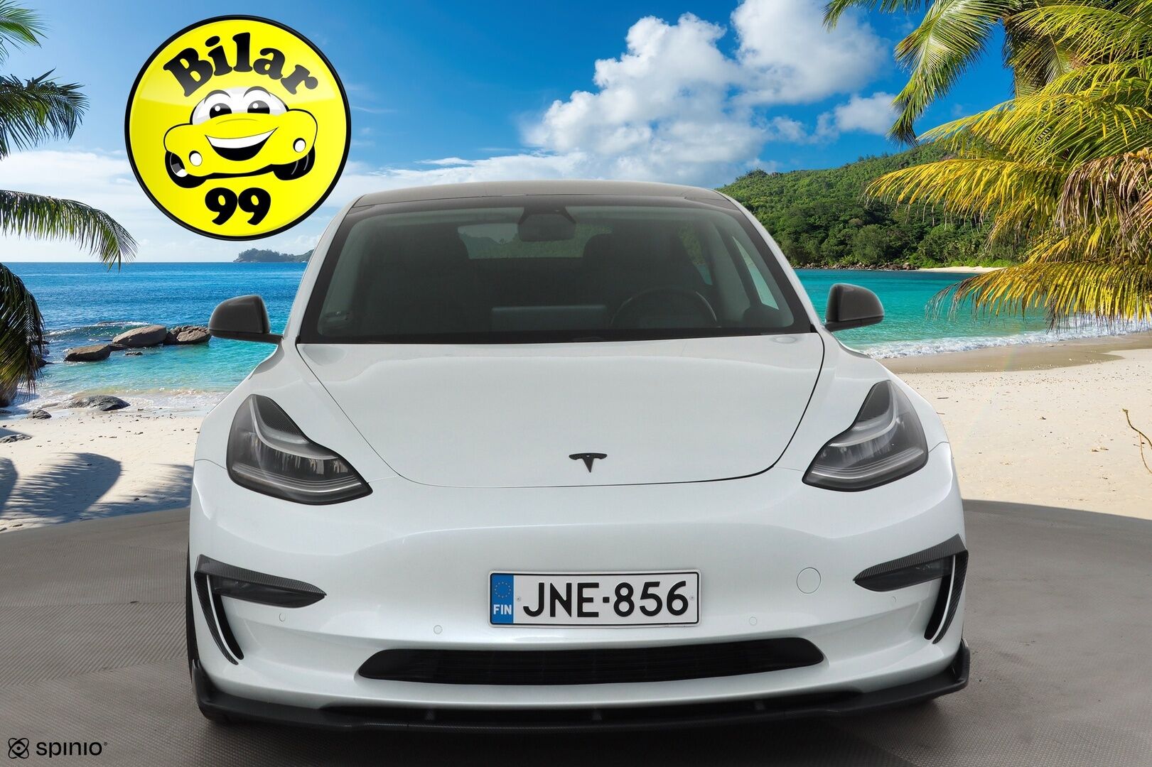 Tesla Model 3 2020 Long-Range Dual Motor AWD * ACC / Lasikatto / LED / P.kamera / Muistipenkki / Premium Audio / Navi / Kaistavahti * - 2x Latauskaapelit / * TUNING * - HULLU BLACKWEEK KORKOTARJOUS 2,49%