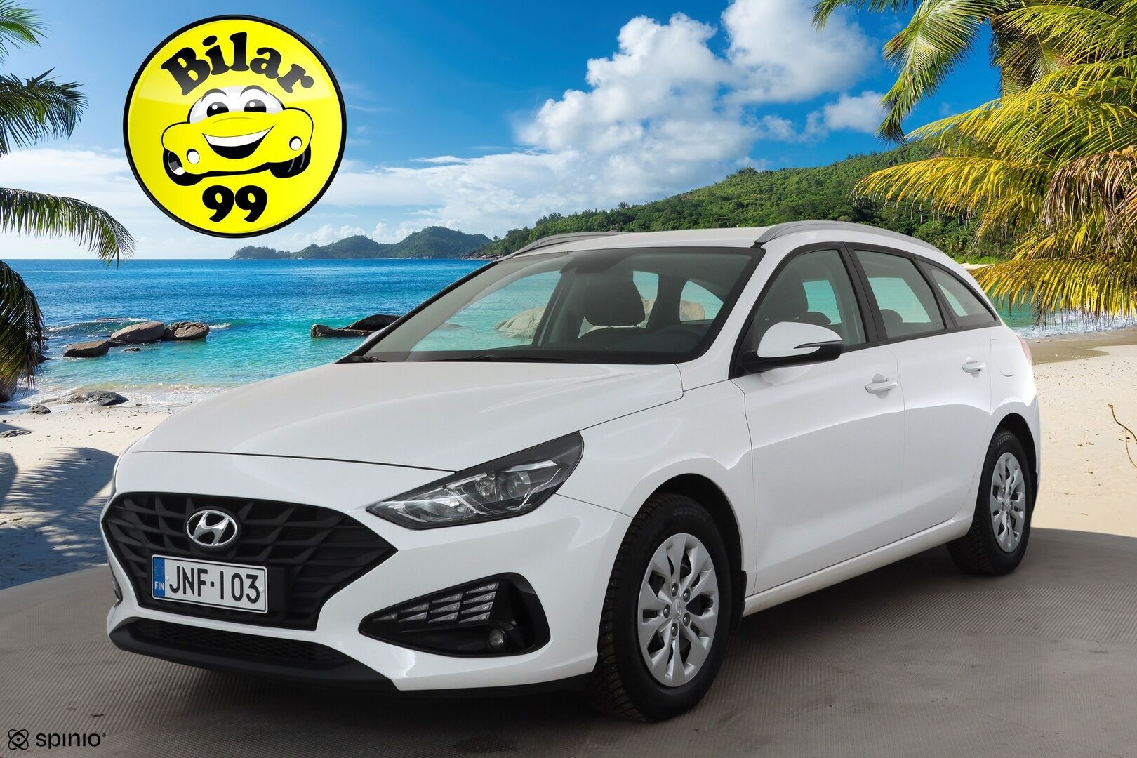 Hyundai i30 Wagon 2024 1.5 DPi 110 hv 6MT Classic * 1.Om Suomi-auto / Vakkari / P.kamera / 2xRenkaat / Ratinlämmitin / Kaistavahti * - Merkkihuollettu 