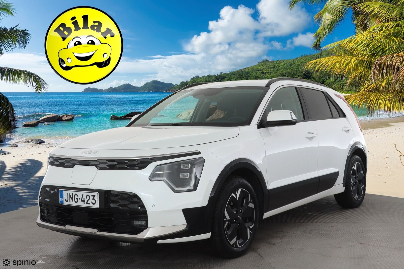 Kia Niro 2024 EX 64,8kWh 204hv - | ILP | ACC | LED | P.Kamera | Navi | Kaistavahti | Keyless | HDA | Digimittaristo | 1-om Suomi-auto | Merkkihuollettu |