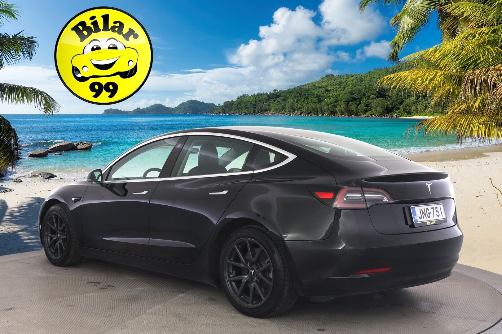 Tesla Model 3 2019 Long-Range Dual Motor AWD - *Autopilot / KeylessGo / Premium audio / Nahat / Lasikatto / P. kamera!*