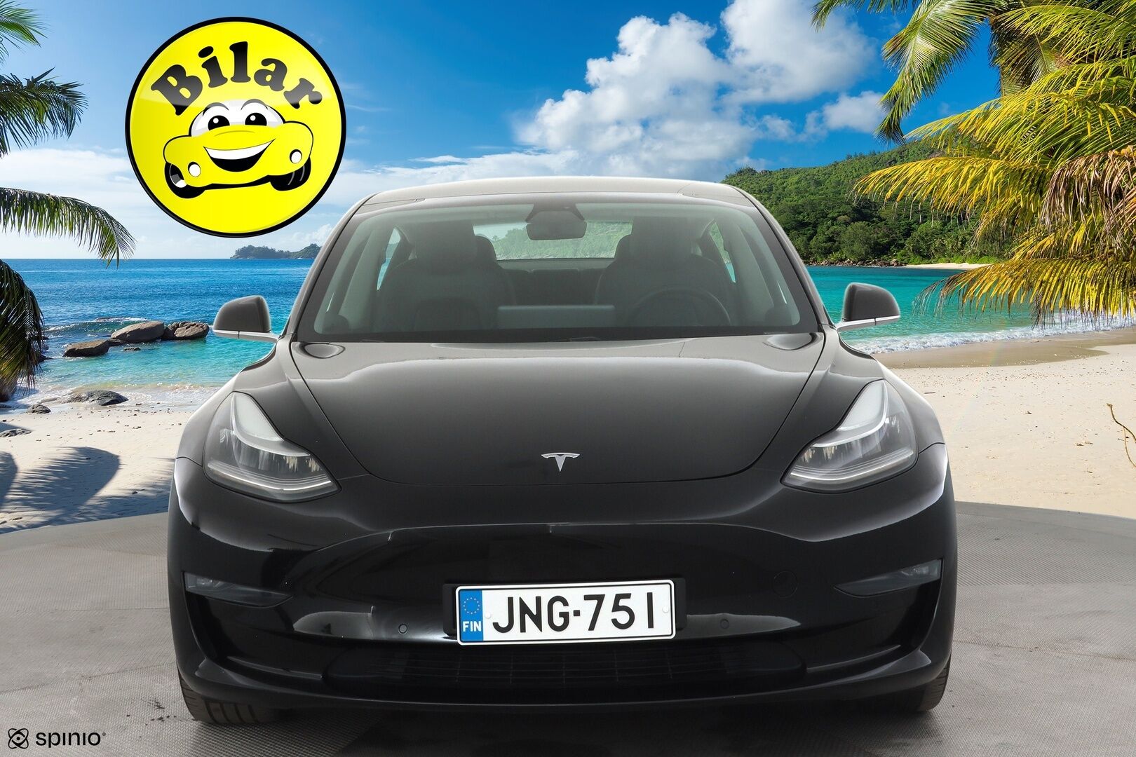 Tesla Model 3 2019 Long-Range Dual Motor AWD - | ACC | Lasikatto | Premium audio | Sähkönahat | Muistipenkki | LED | P.kamera | Akuston esilämmitys | Autosteer | 