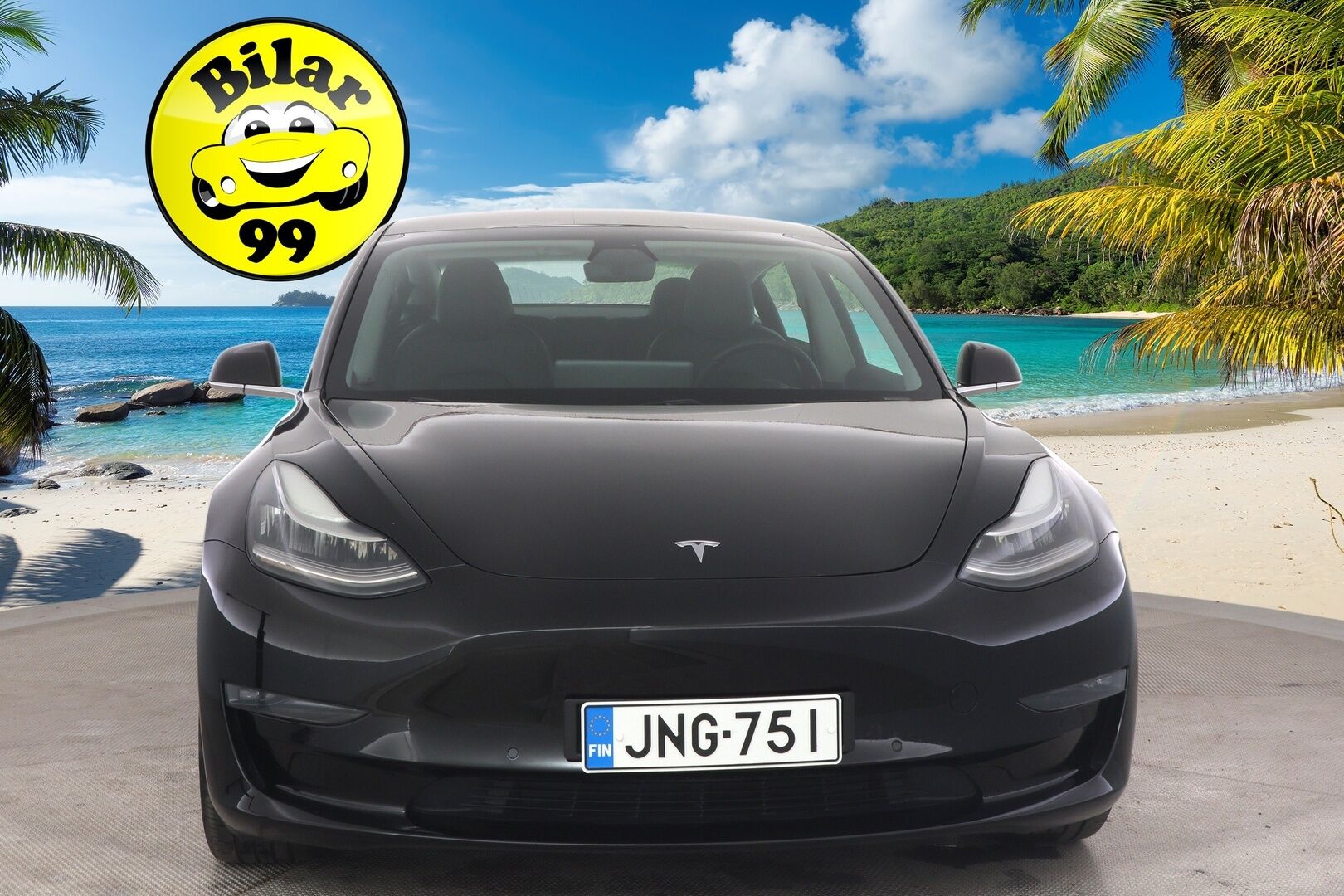 Tesla Model 3 2019 Long-Range Dual Motor AWD - *Autopilot / KeylessGo / Premium audio / Nahat / Lasikatto / P. kamera!*