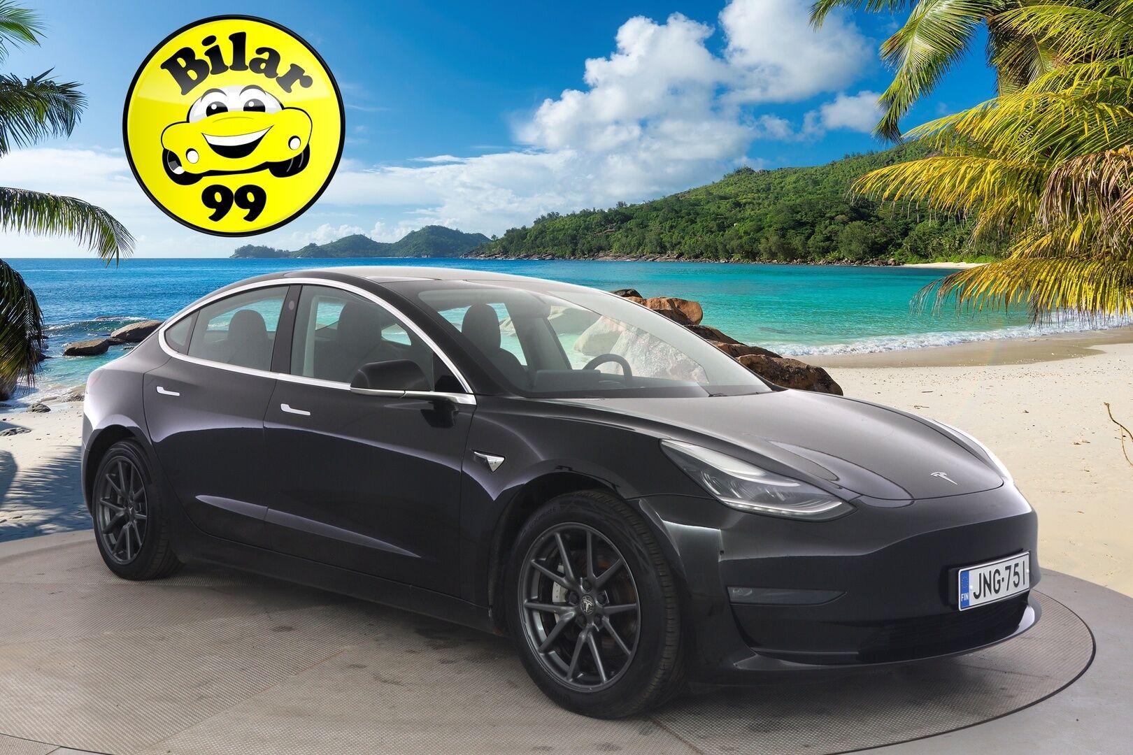 Tesla Model 3 2019 Long-Range Dual Motor AWD - *Autopilot / KeylessGo / Premium audio / Nahat / Lasikatto / P. kamera!*